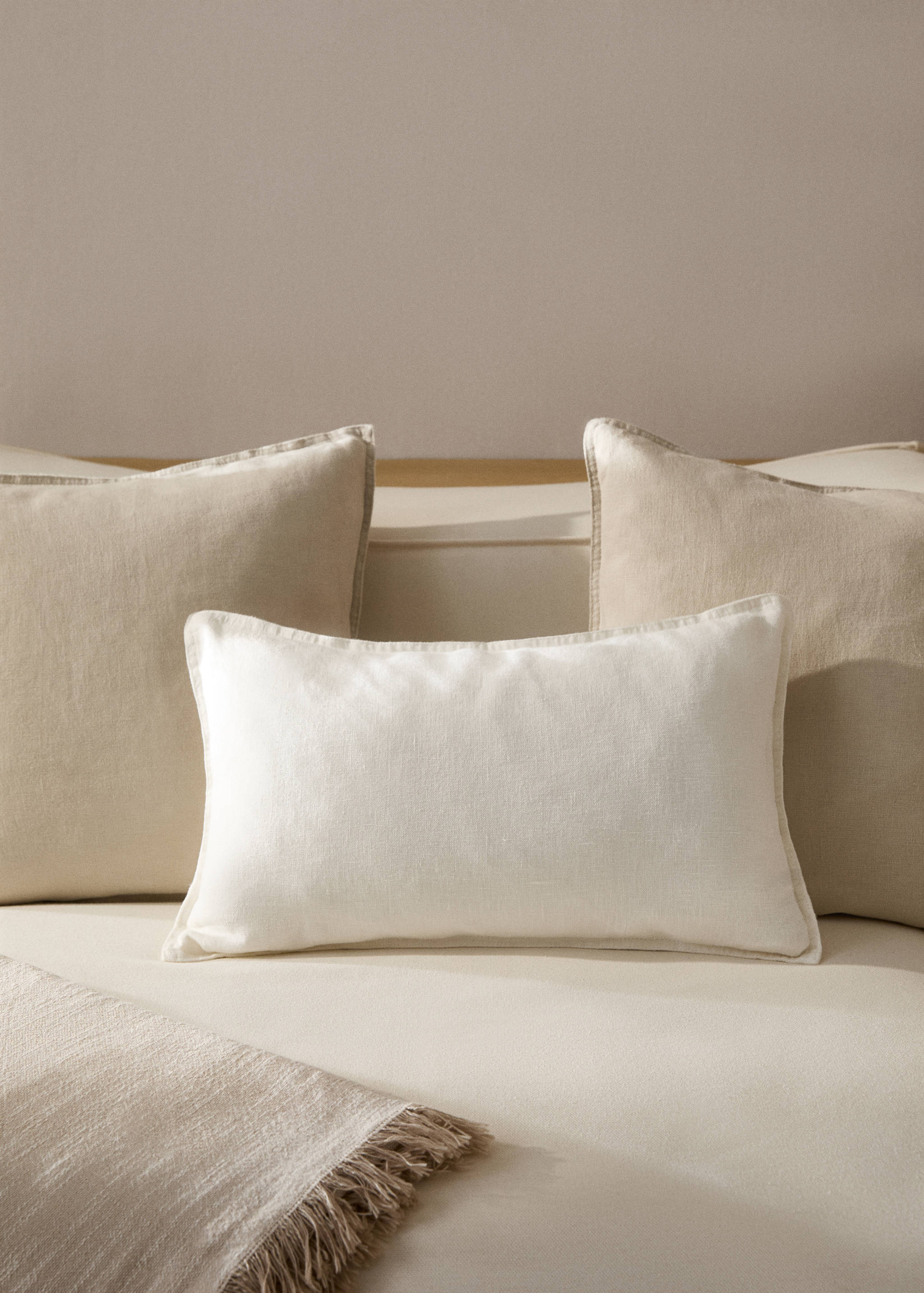Housse de coussin 100 % lin 30x50 cm - Plan général