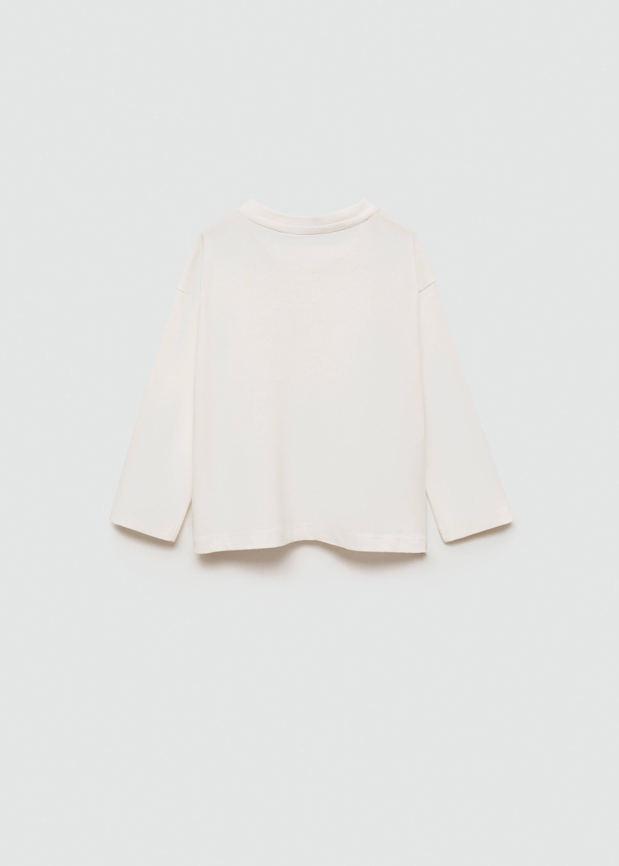 Μπλούζα βαμβακερή μακρυμάνικη - Πίσω όψη προϊόντος