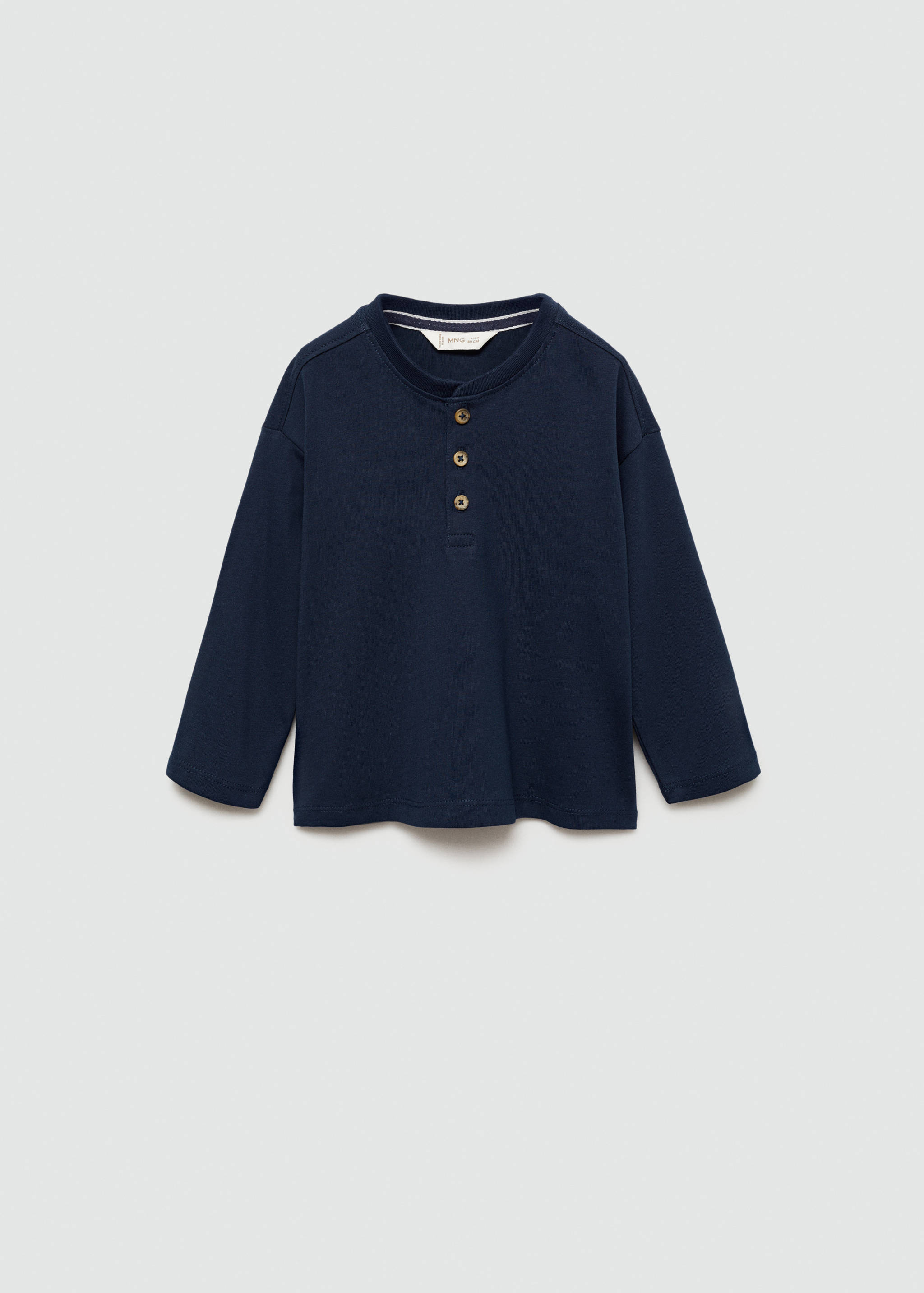 T-shirt coton manches longues - Article sans modèle