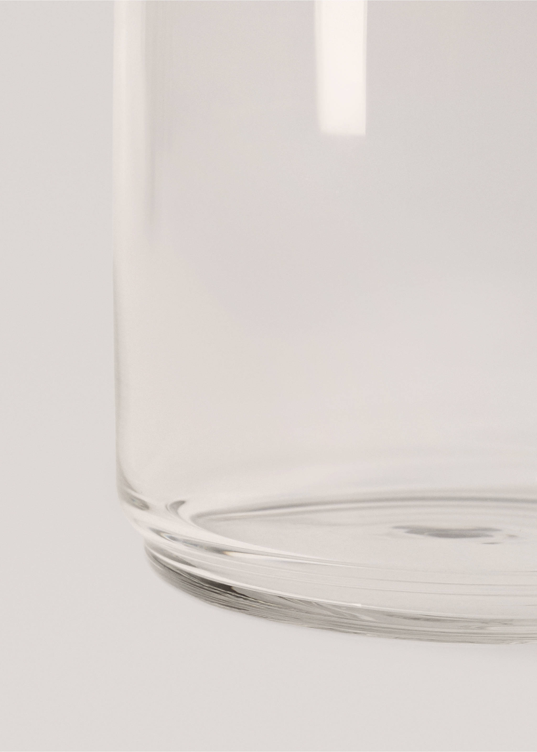 Borosilicate basic tumbler - Details of the article 2, Ice Grey. Ref: 77033287-00.