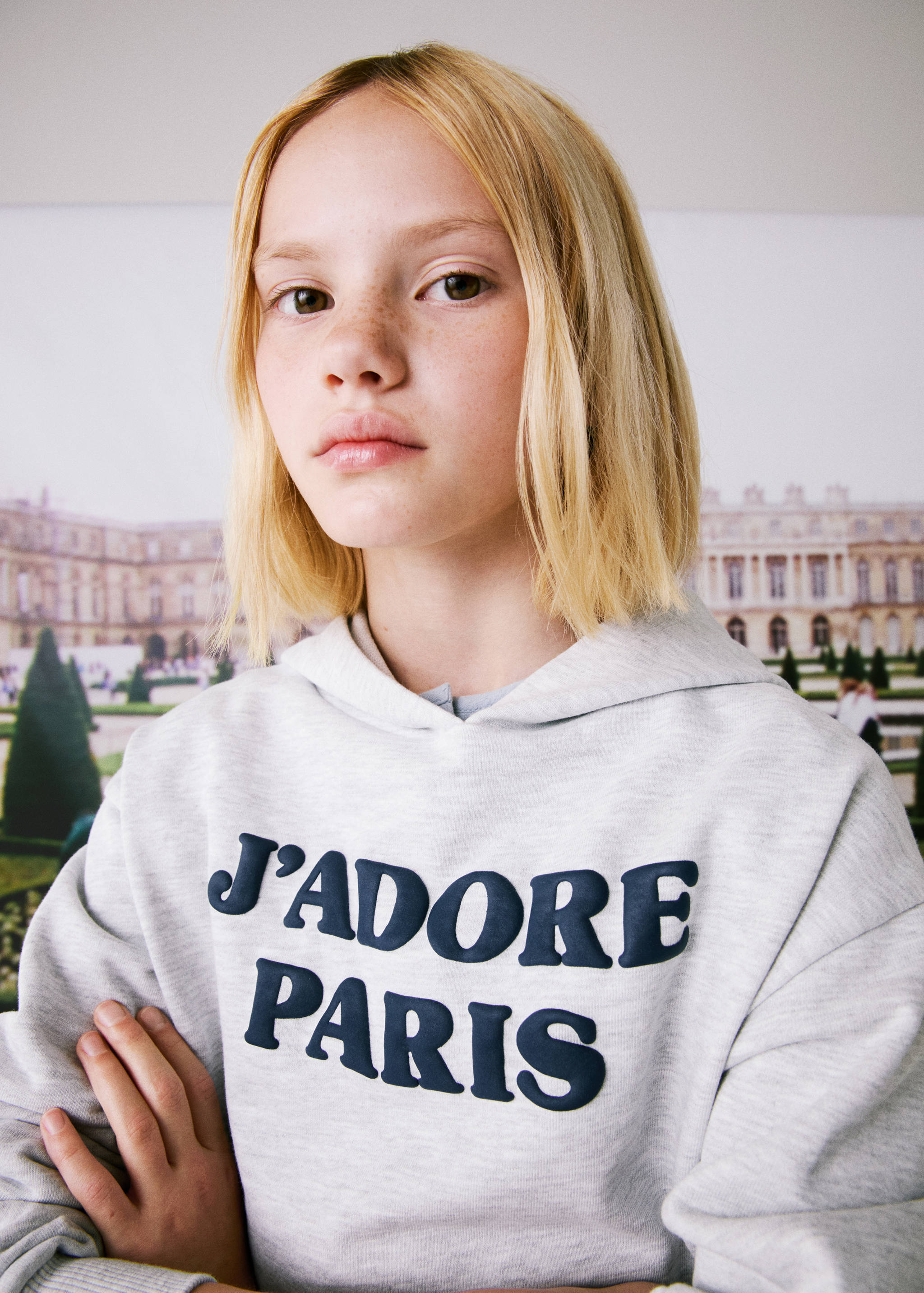 Sudadera estampada capucha - Detalle del artículo 5