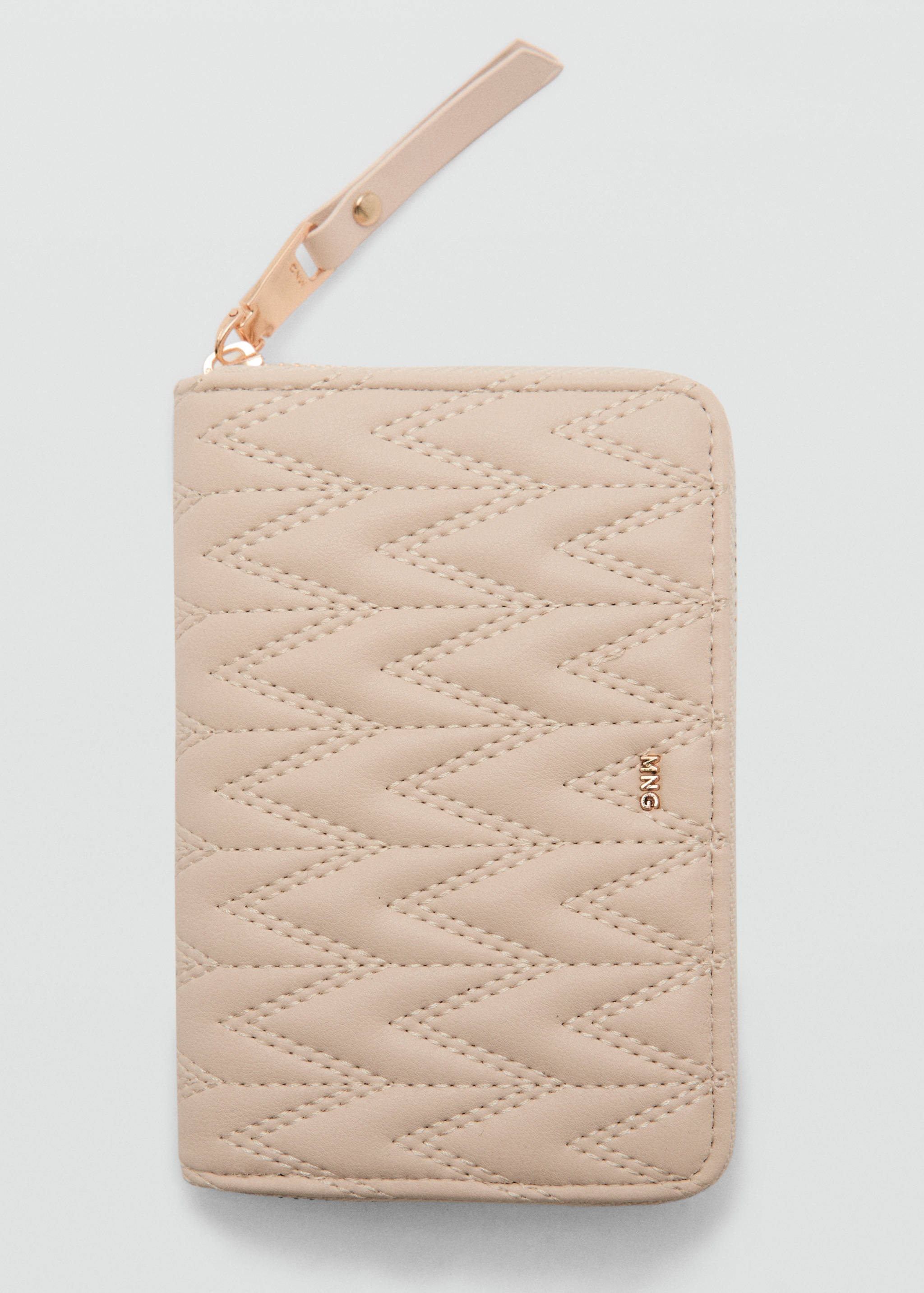 Padded logo wallet - Medium plane