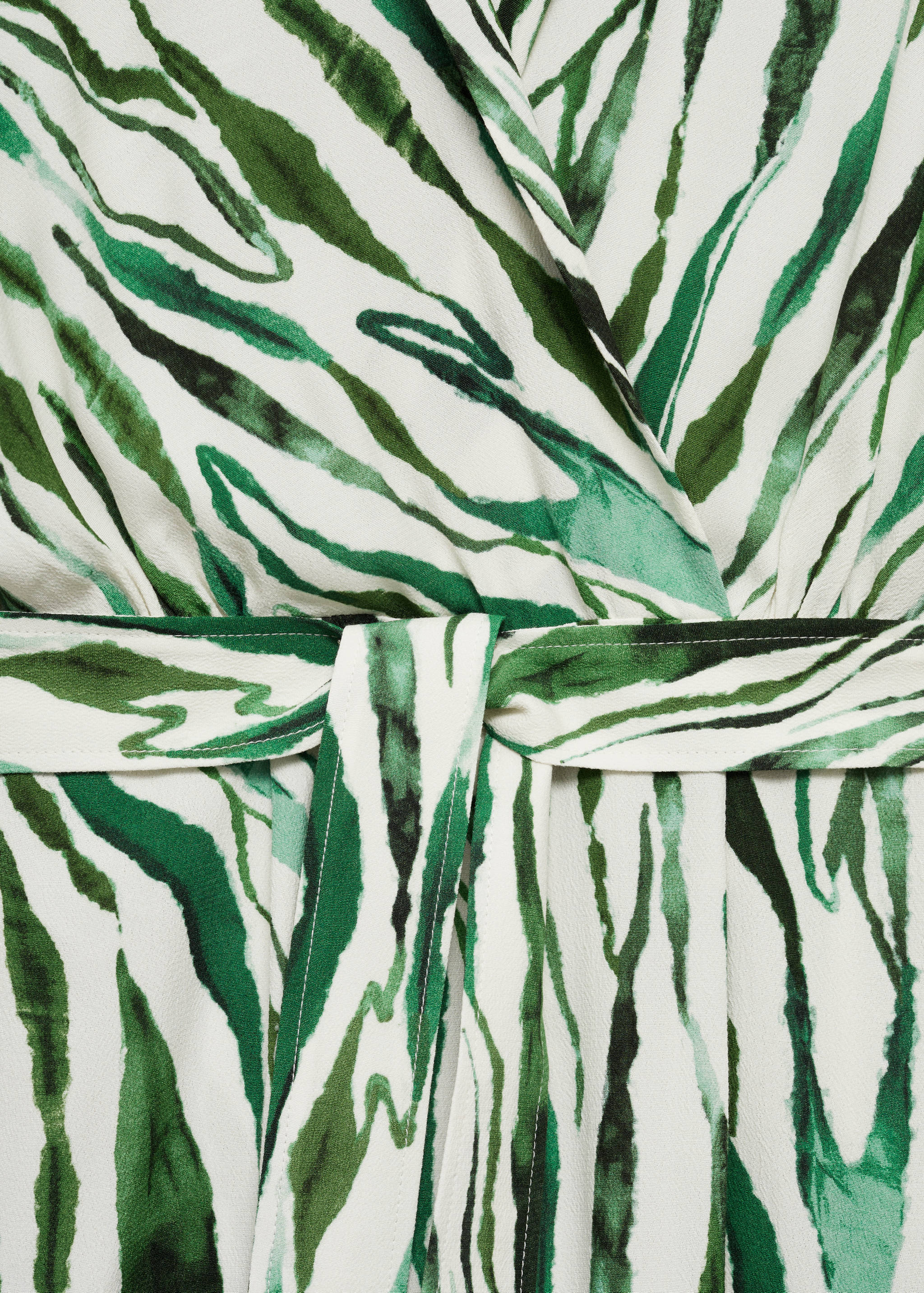 Printed jumpsuit with bow - Details of the article 8