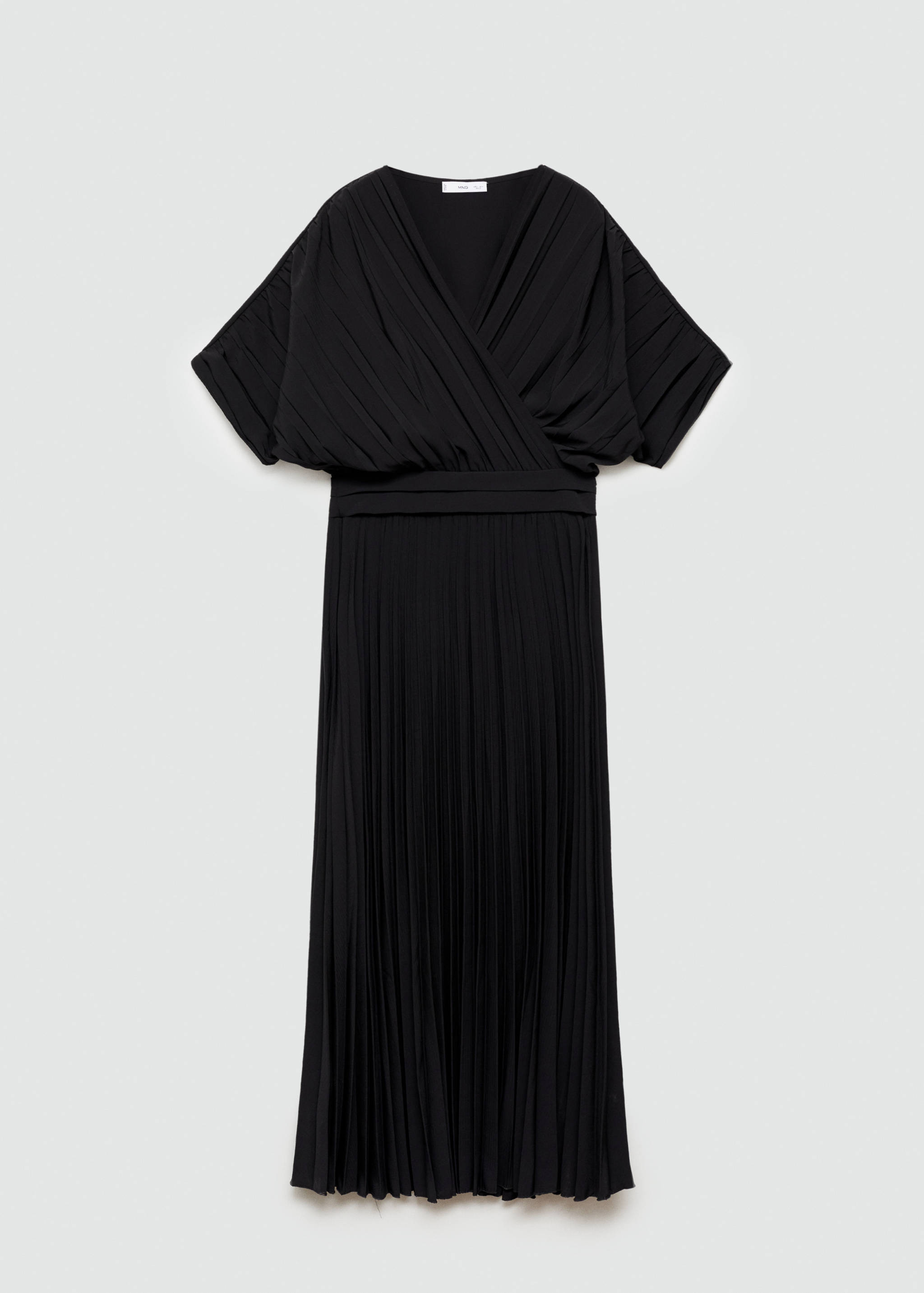 Plisowana sukienka o rozszerzanym kroju - Artykuł bez modela/modelki