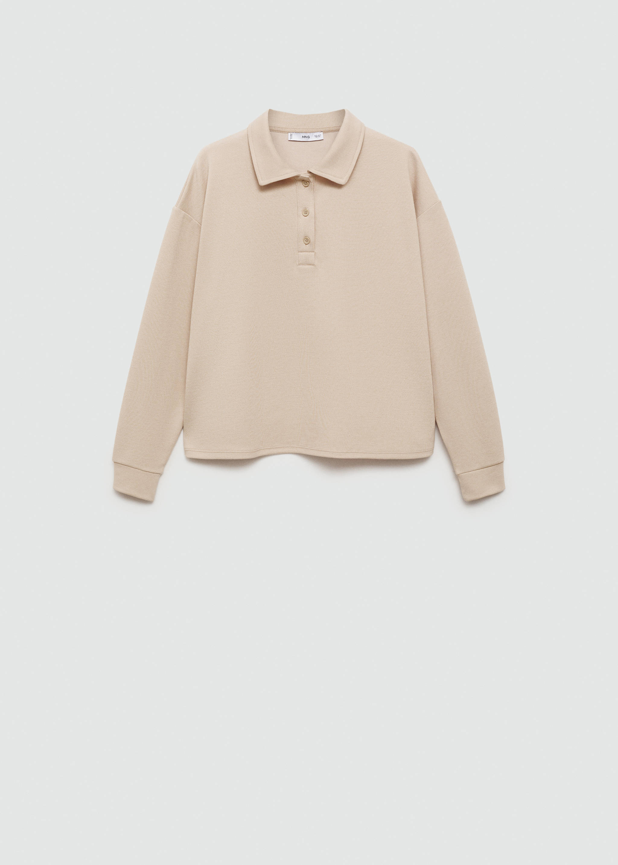 Polo-neck sweatshirt - Article without model