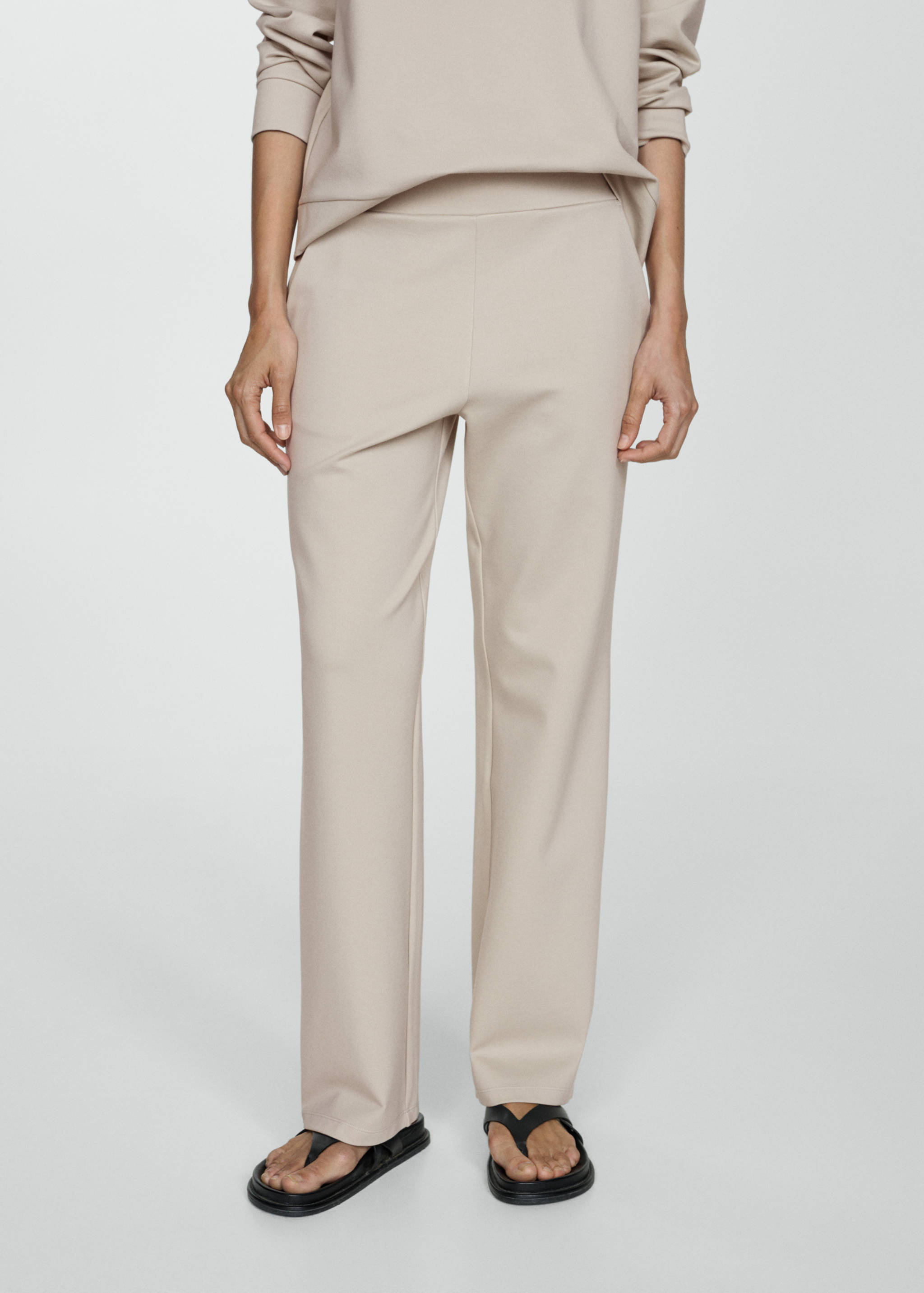 Pocket jogger pants - Medium plane