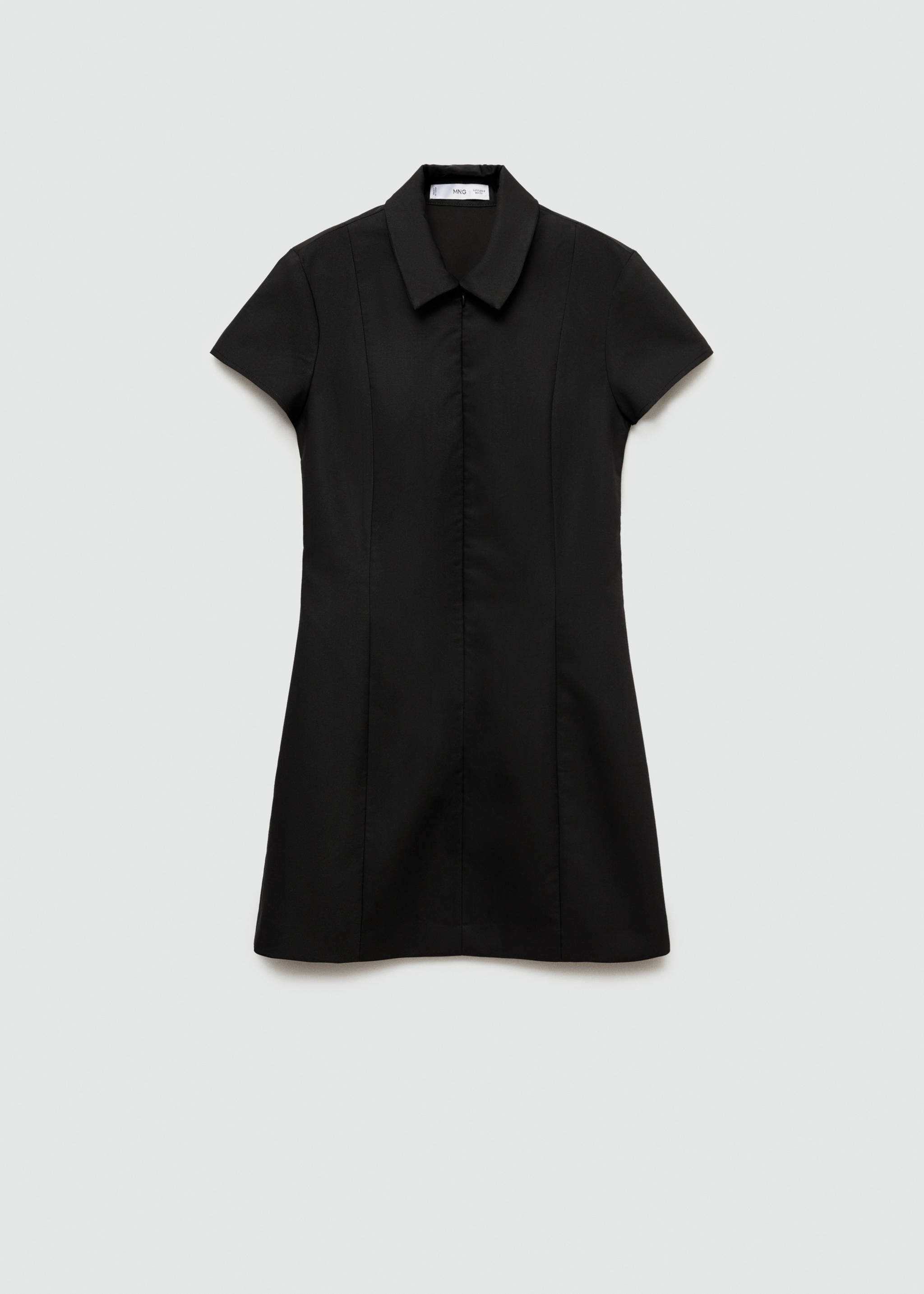 Kurzes Kleid mit Reißverschluss - Artikel ohne Model