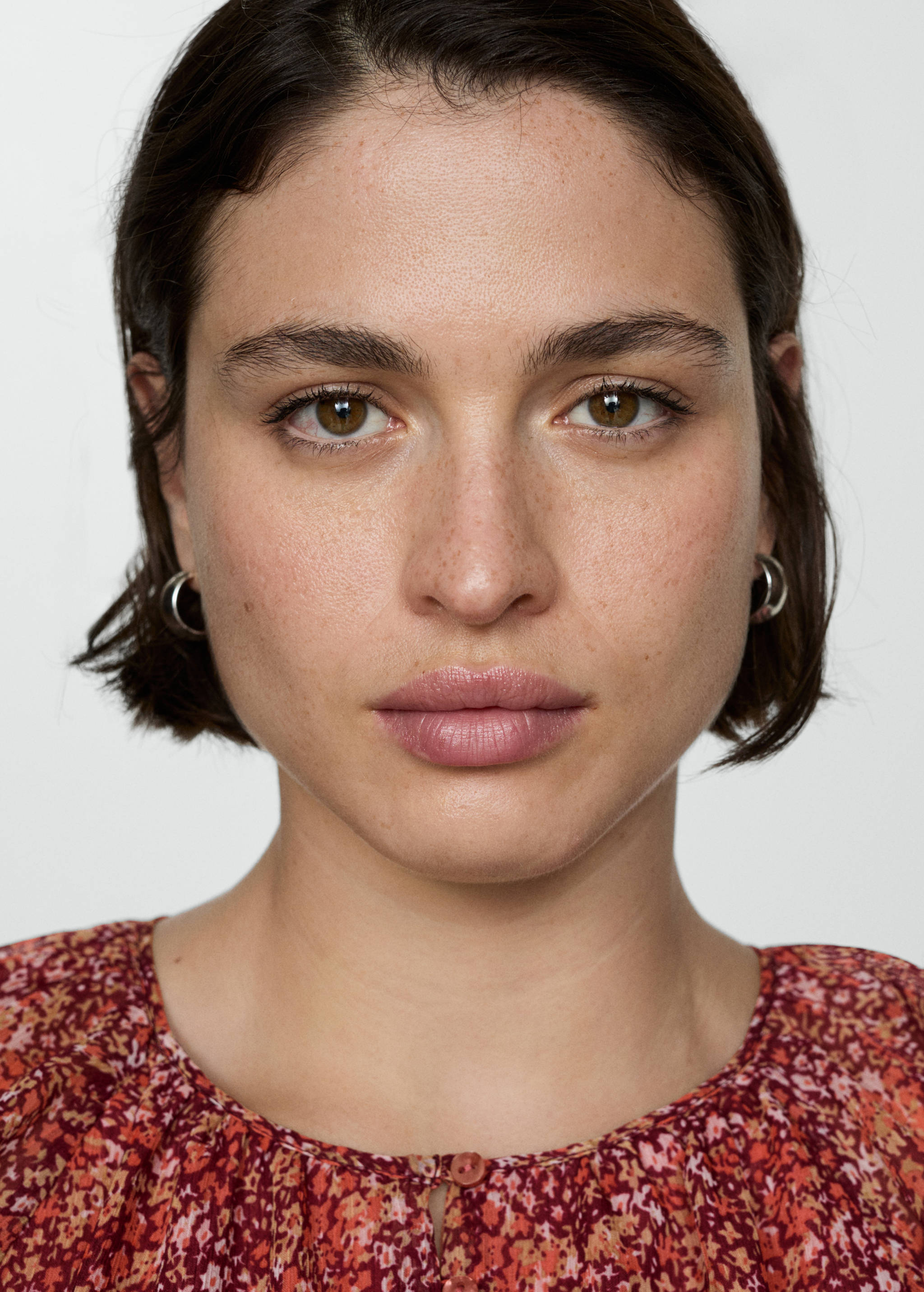 Vestido corto estampado floral - Detalle del artículo 4