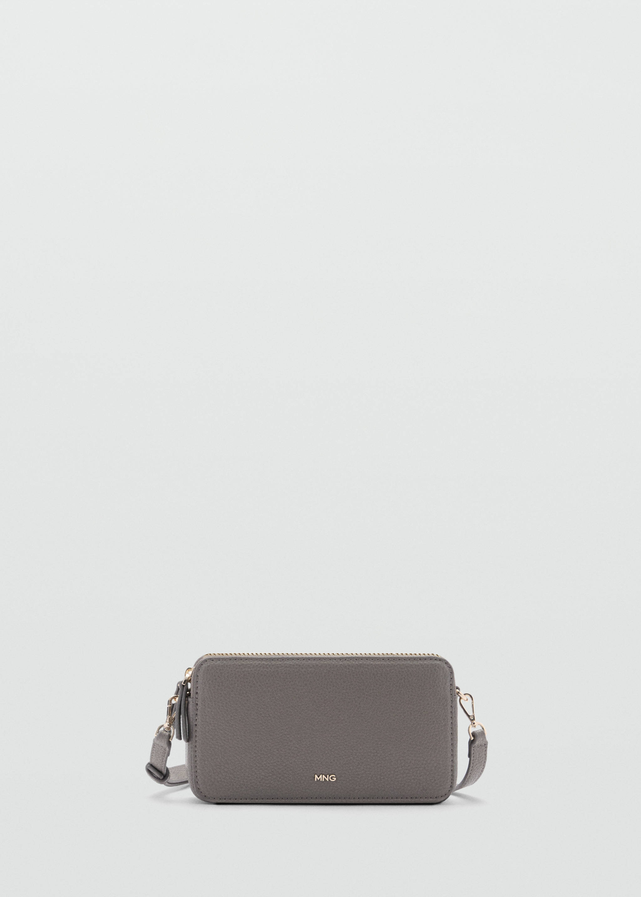 Shoulder bag with double zip - Article without model