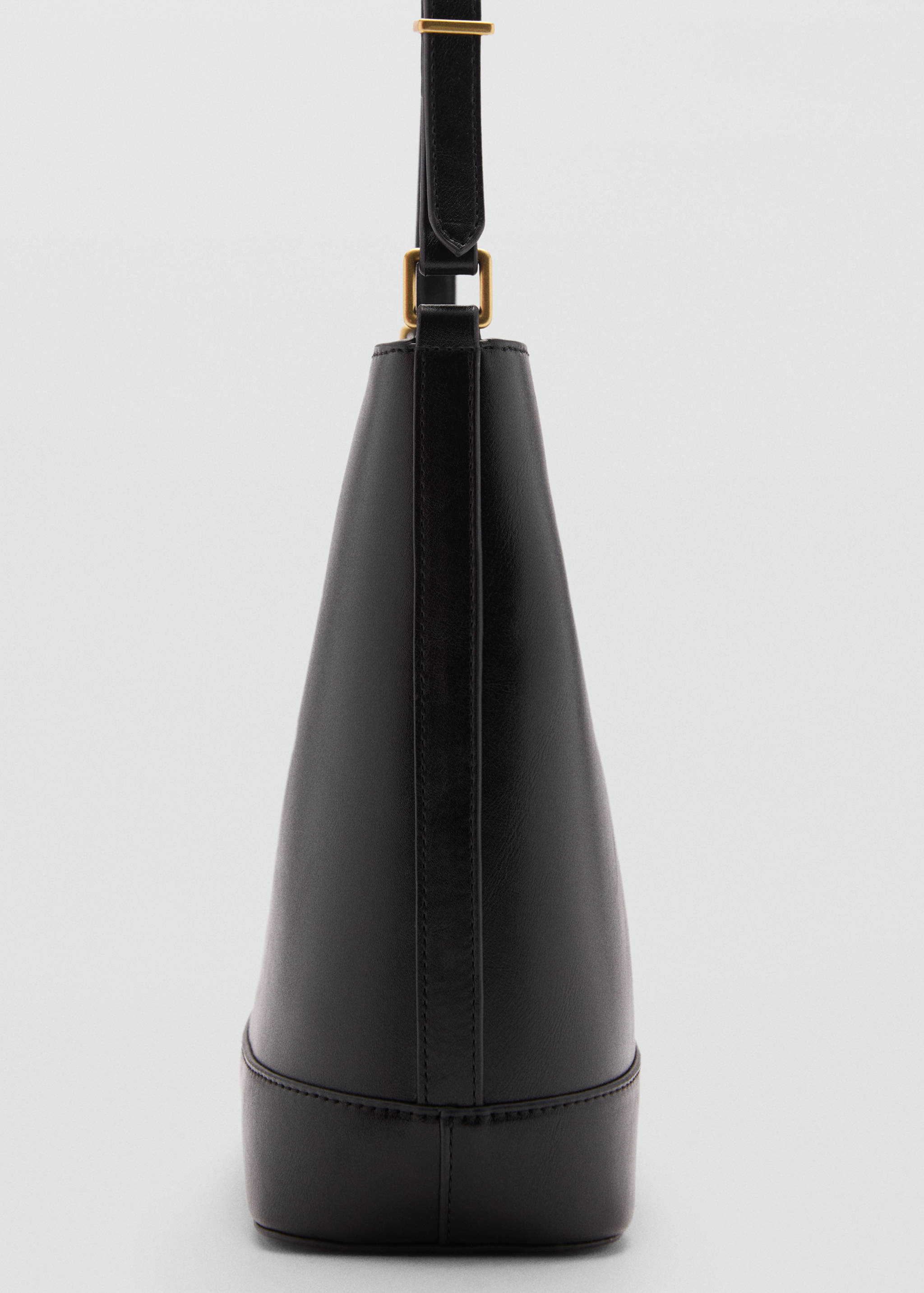 Shopper bag with metallic detail - Details of the article 1