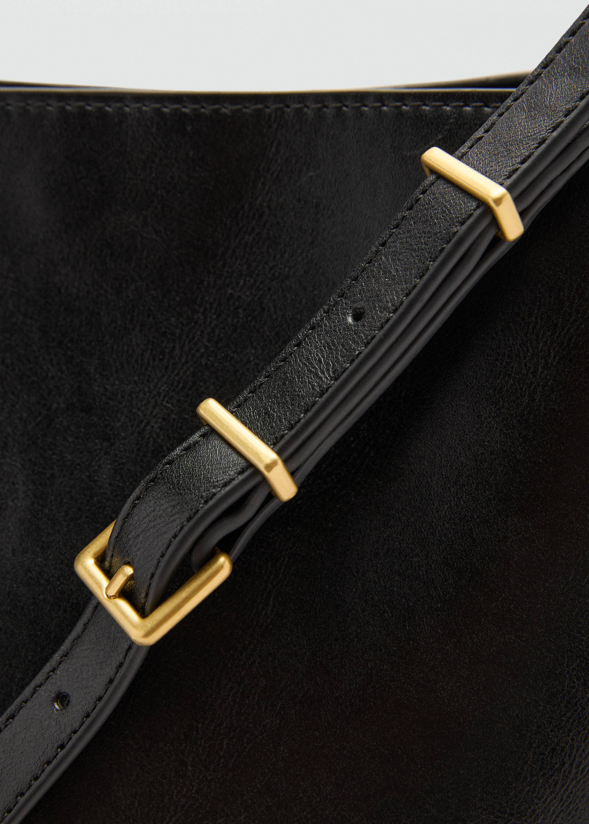 Shopper bag with metallic detail - Details of the article 3