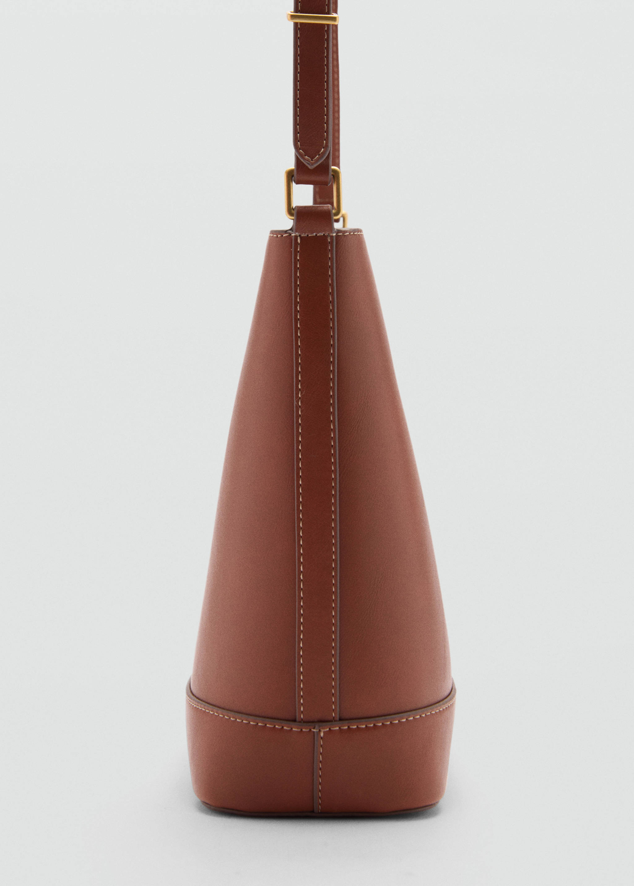 Shopper bag with metallic detail - Details of the article 1