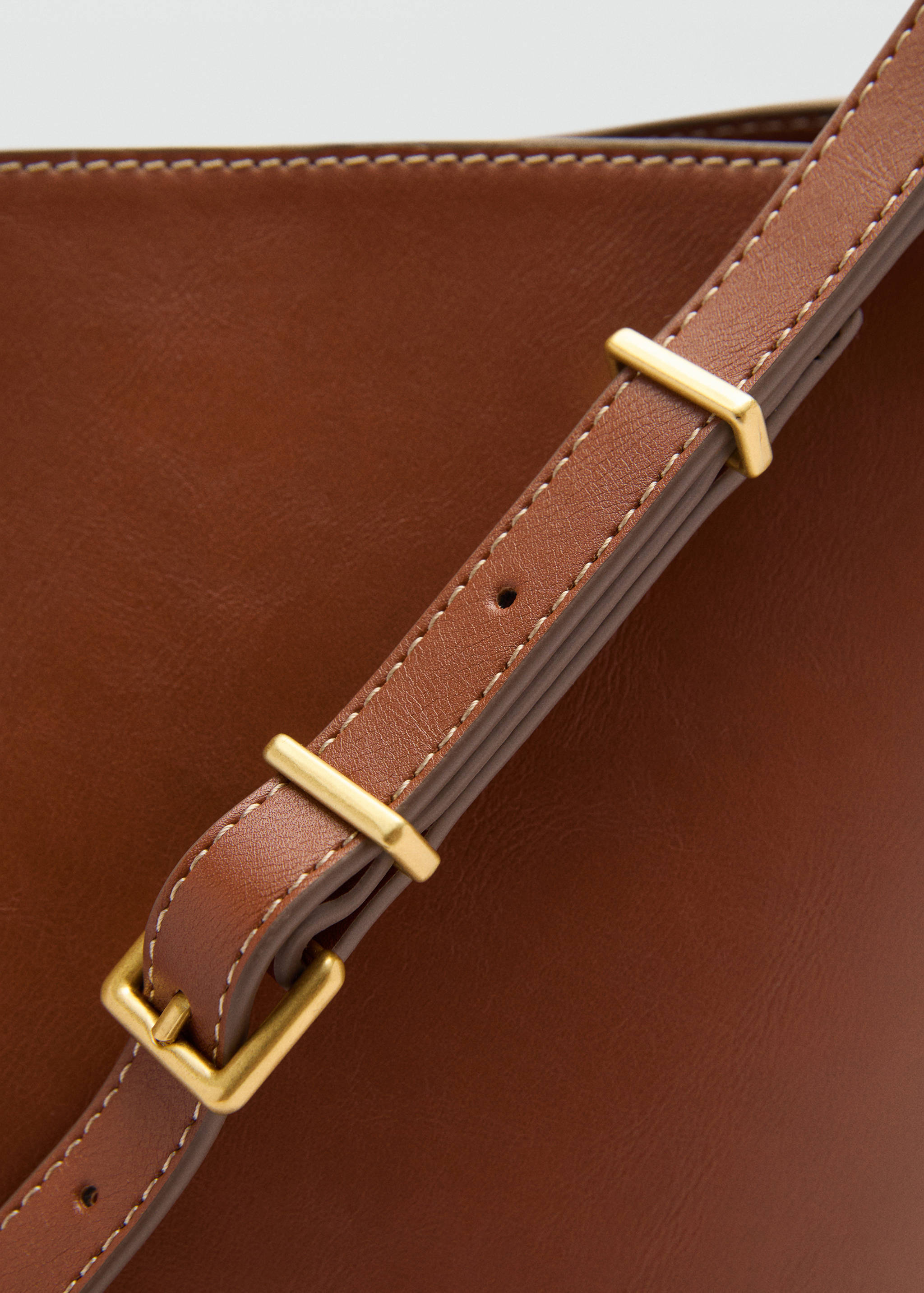 Shopper bag with metallic detail - Details of the article 3