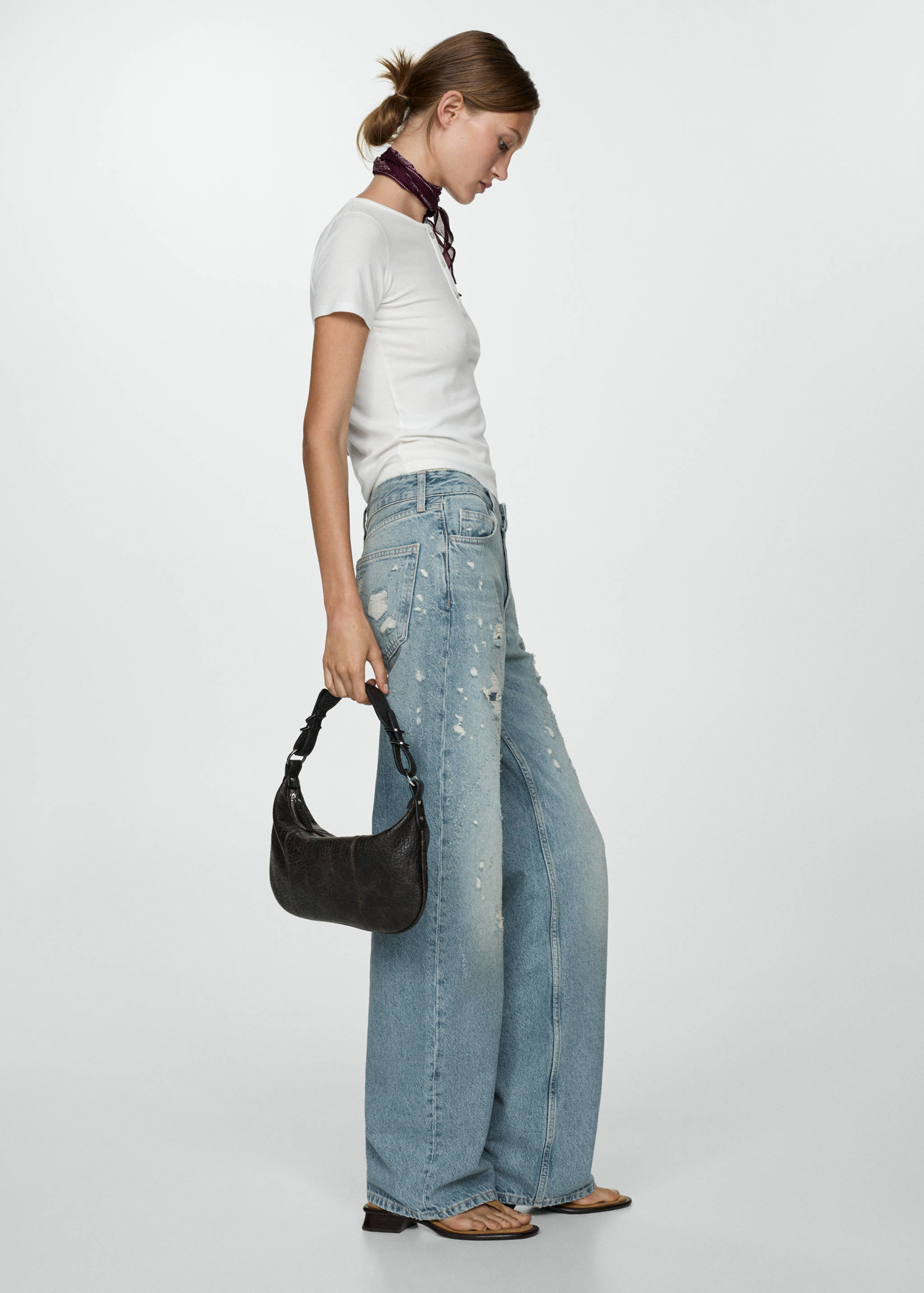 Raka jeans dekorativa revor - Detaljer om artikeln 2