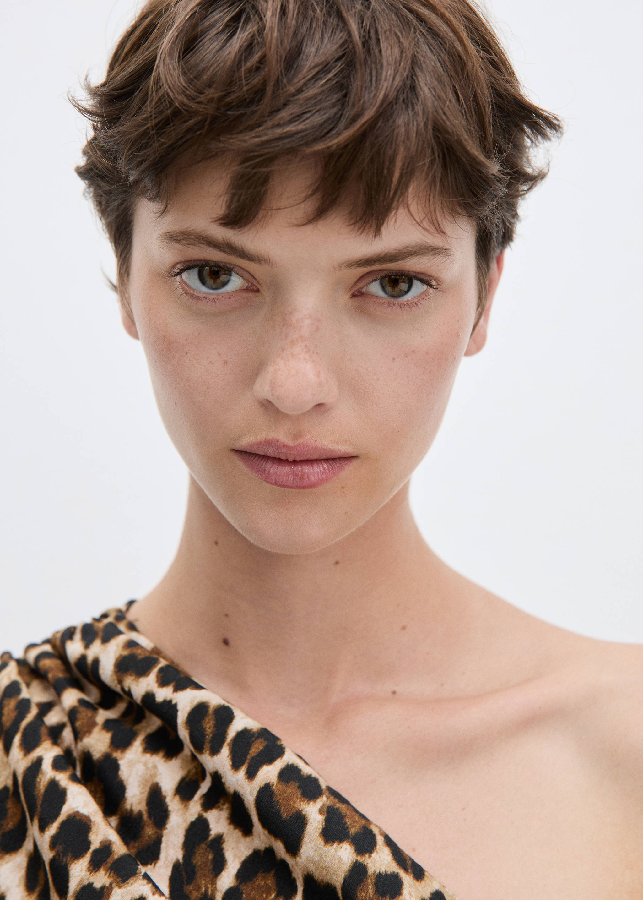 Robe asymétrique en imprimé animal - Détail de l'article 3
