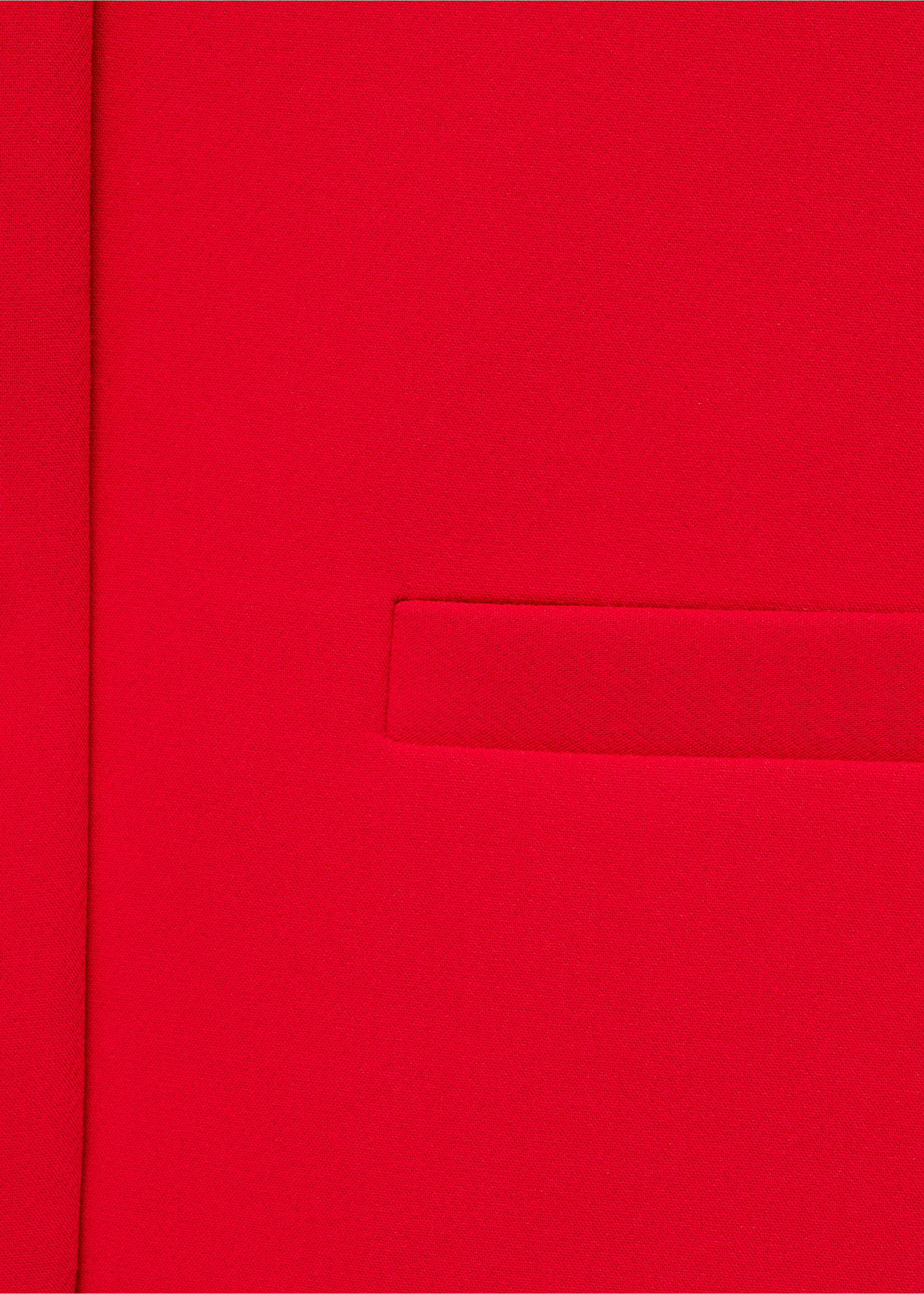 Casaco cropped com botões - Pormenor do artigo 0, Vermelho. Ref: 77034069-00.