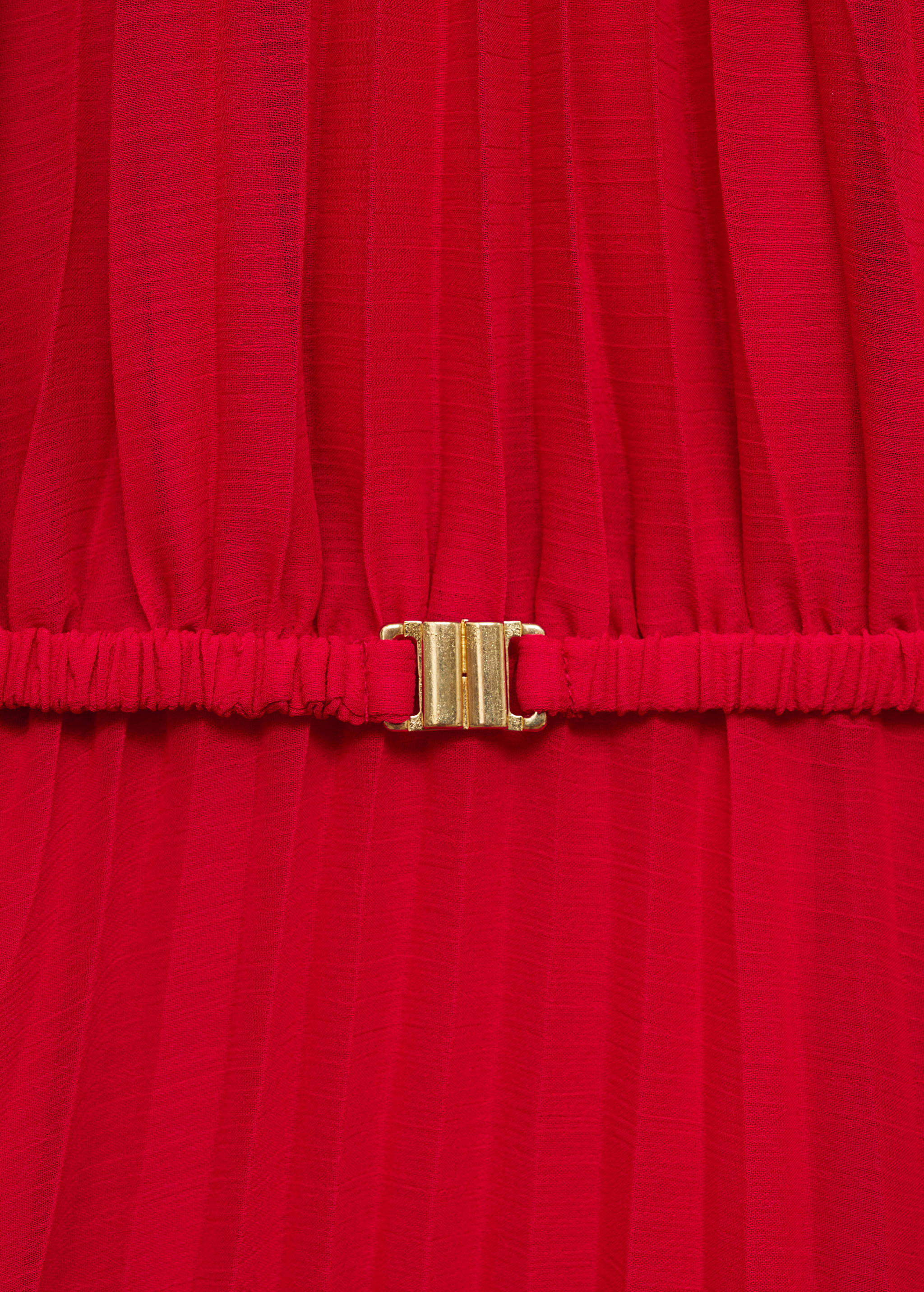 Plisserad klänning bälte - Detaljer om artikeln 0