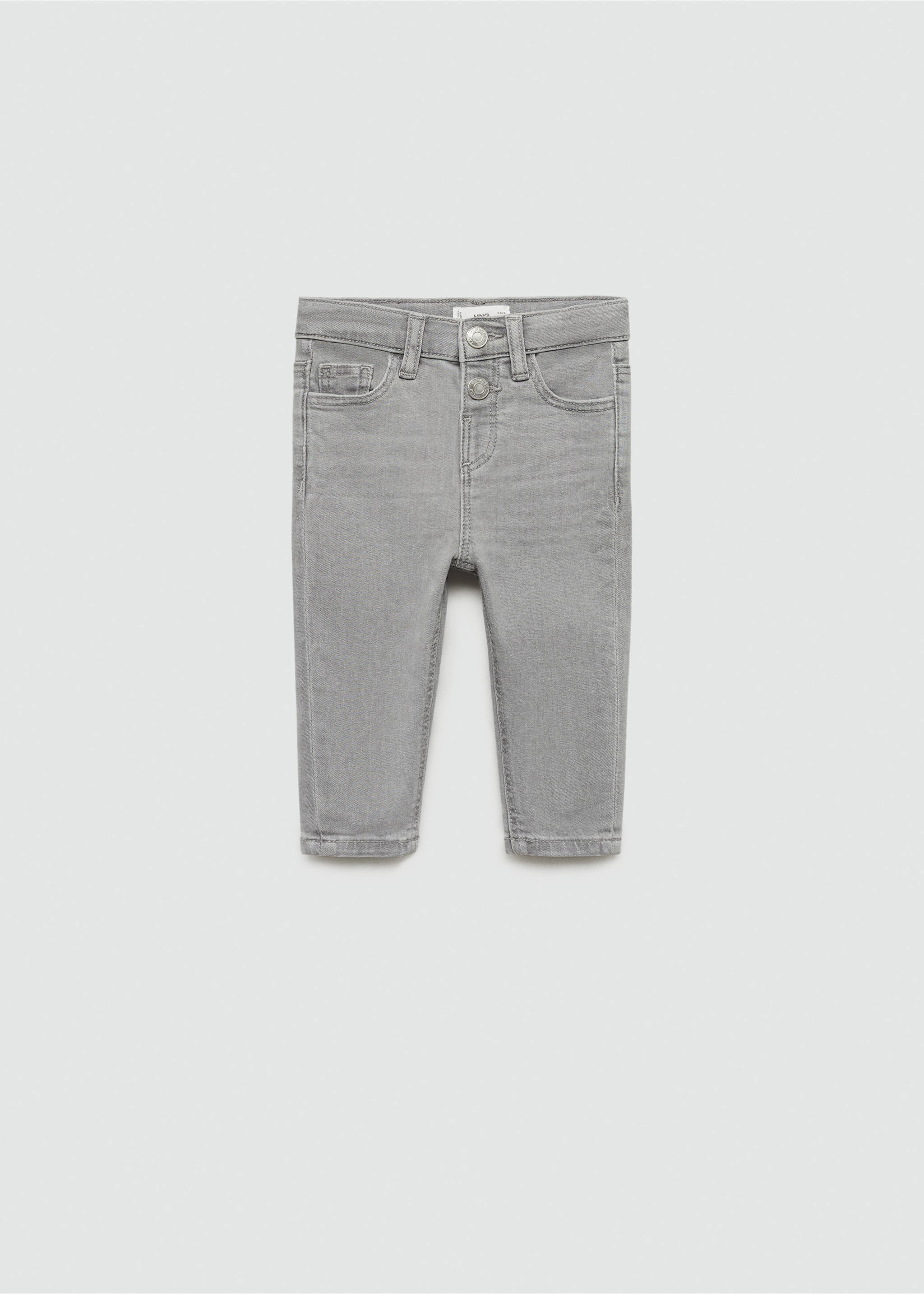 Jean skinny - Article sans modèle, Gris denim. Ref: 77034432-00.