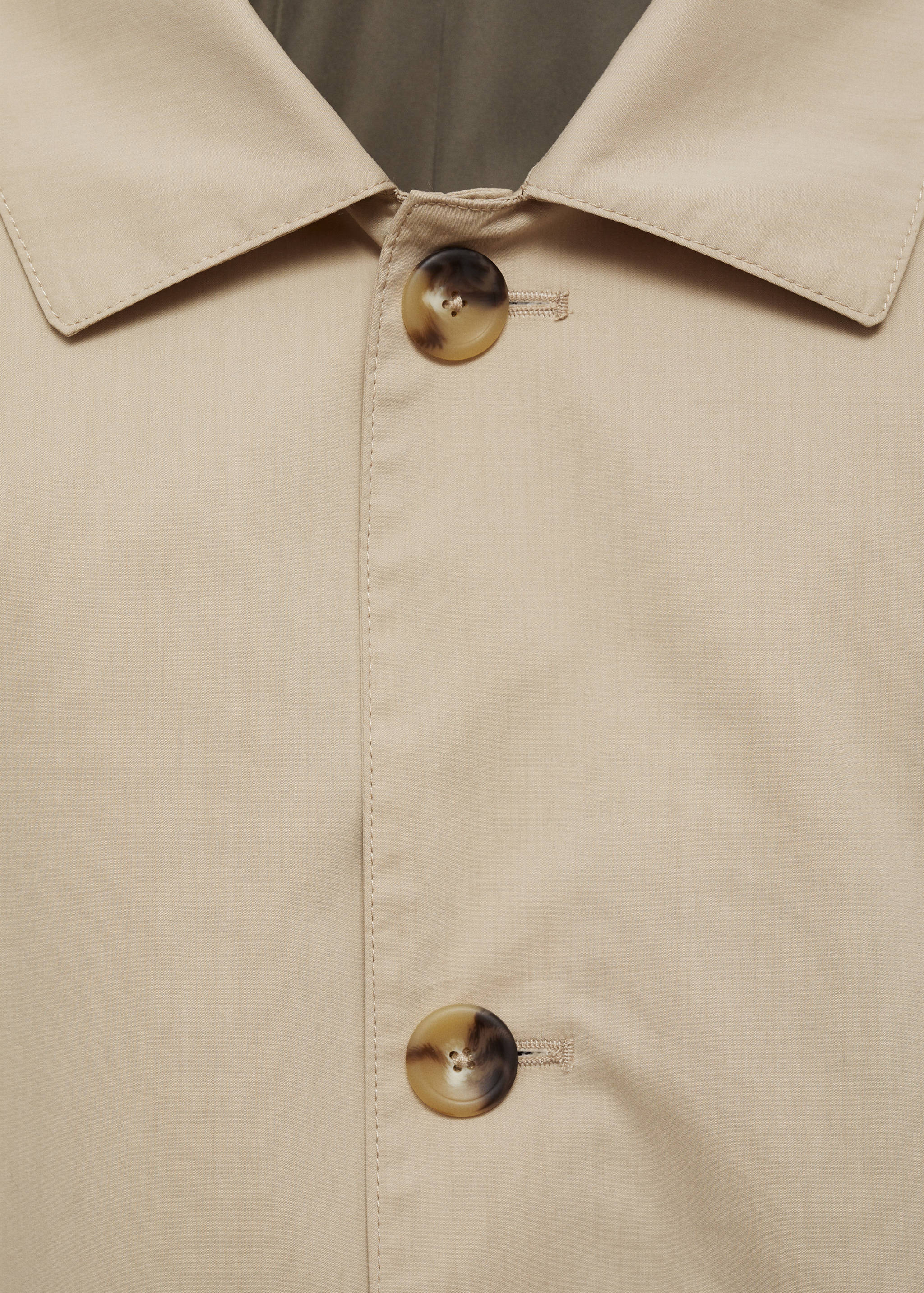 Classic water-repellent trench coat - Details of the article 8