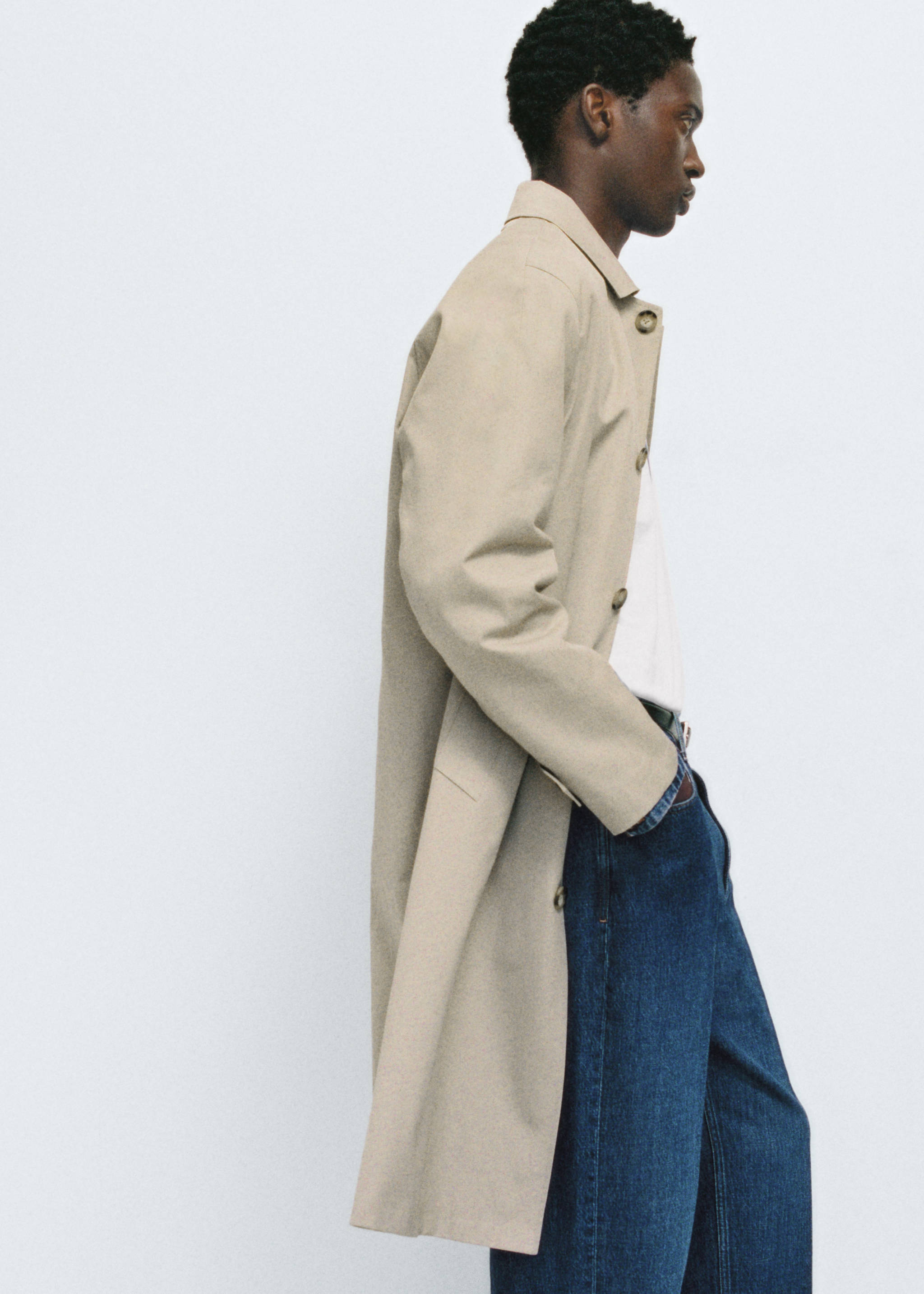 Classic water-repellent trench coat - Details of the article 5