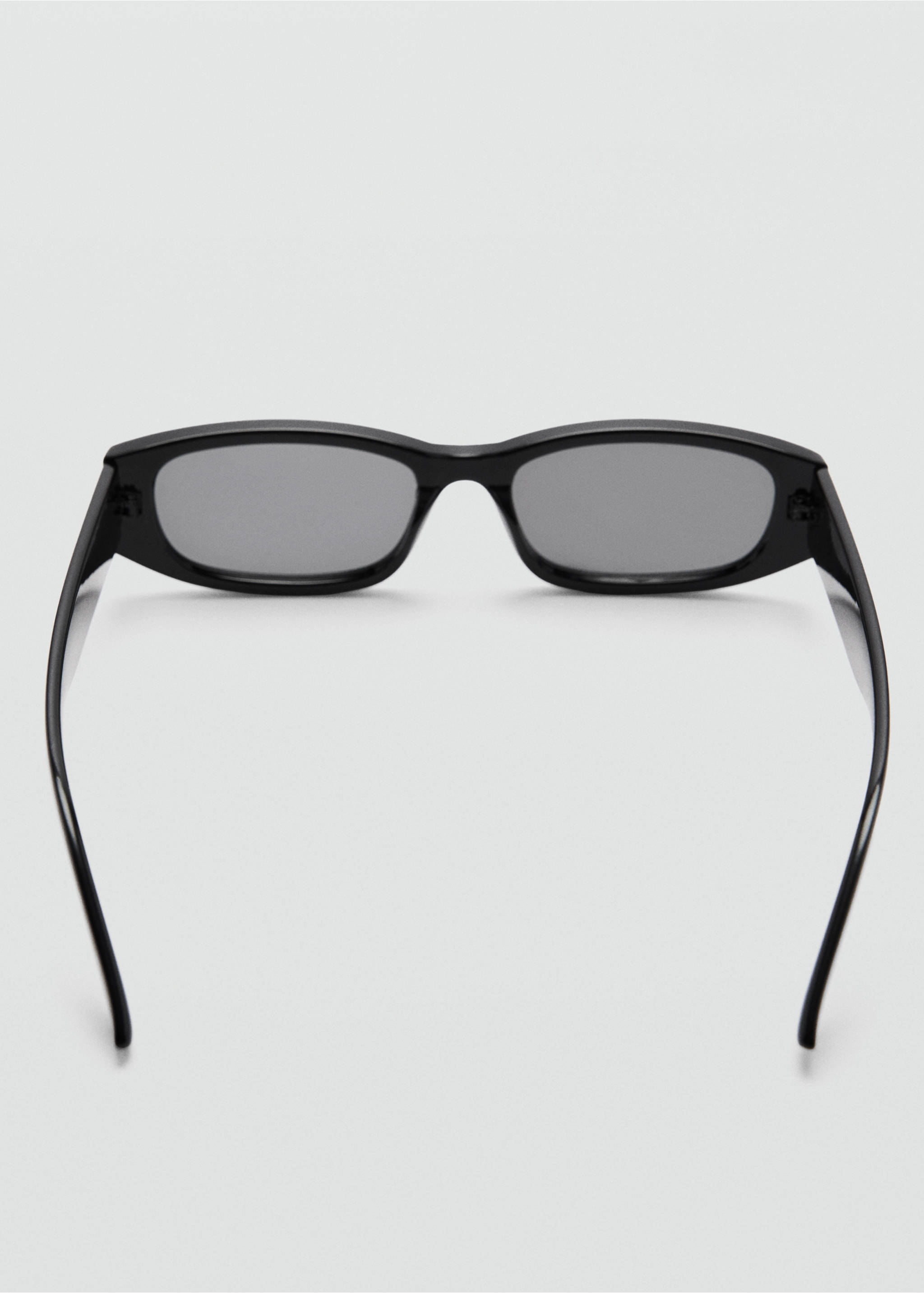 Resin frame sunglasses - Details of the article 1, Black. Ref: 77034436-00.