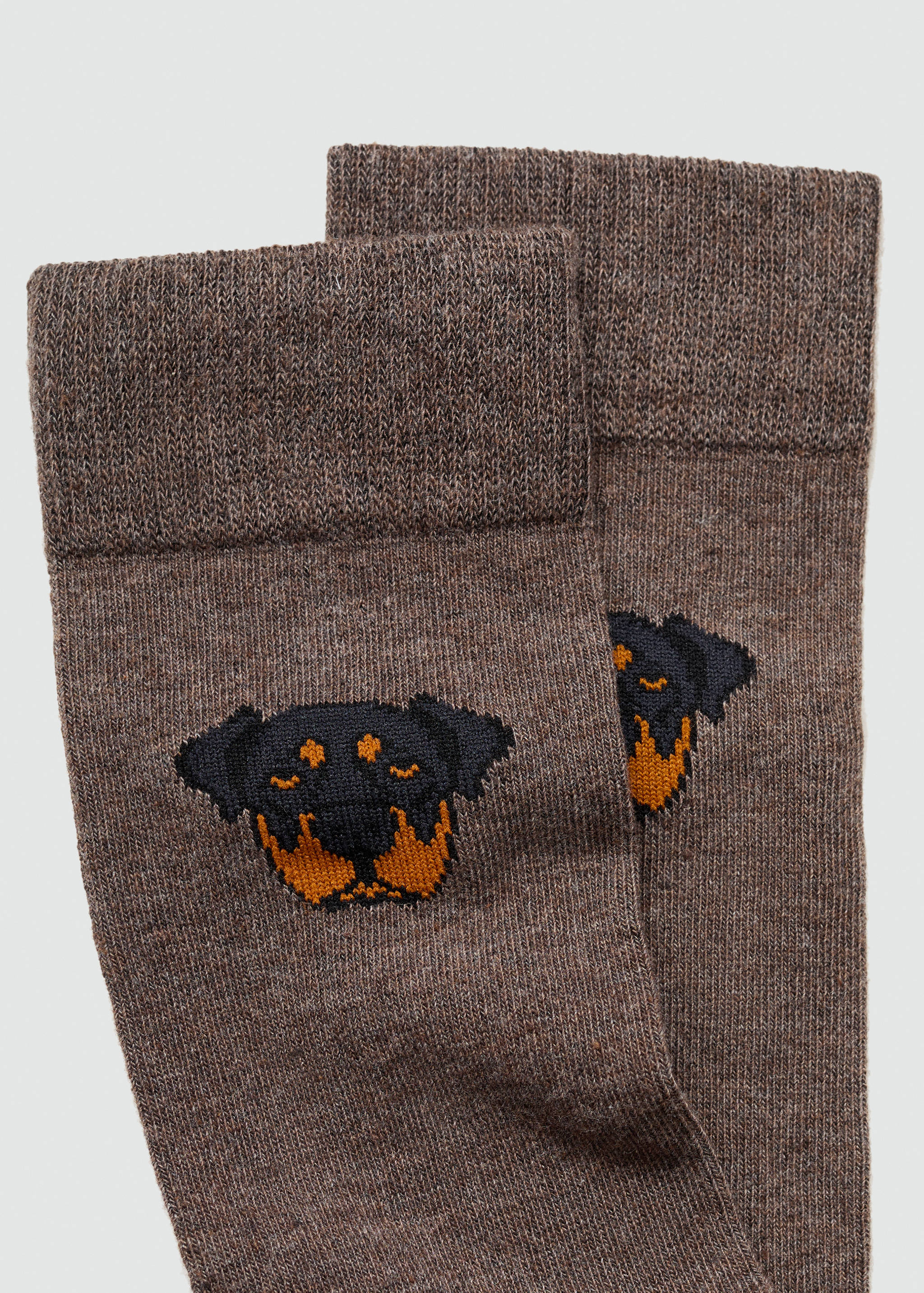 Skarpetki bawełniane z nadrukiem psa - Szczegóły artykułu 8