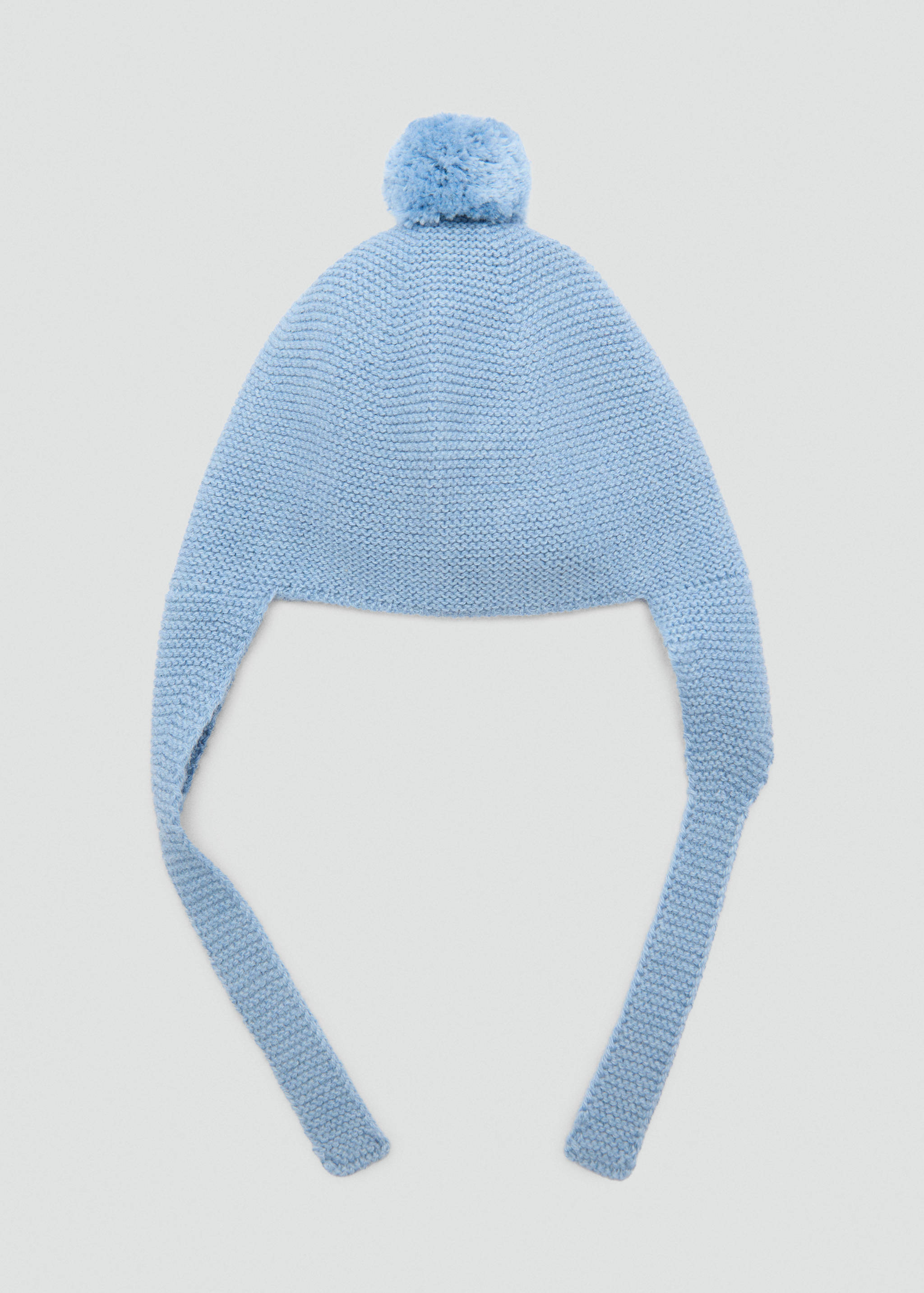 Pom pom cable-knit beanie - Article without model