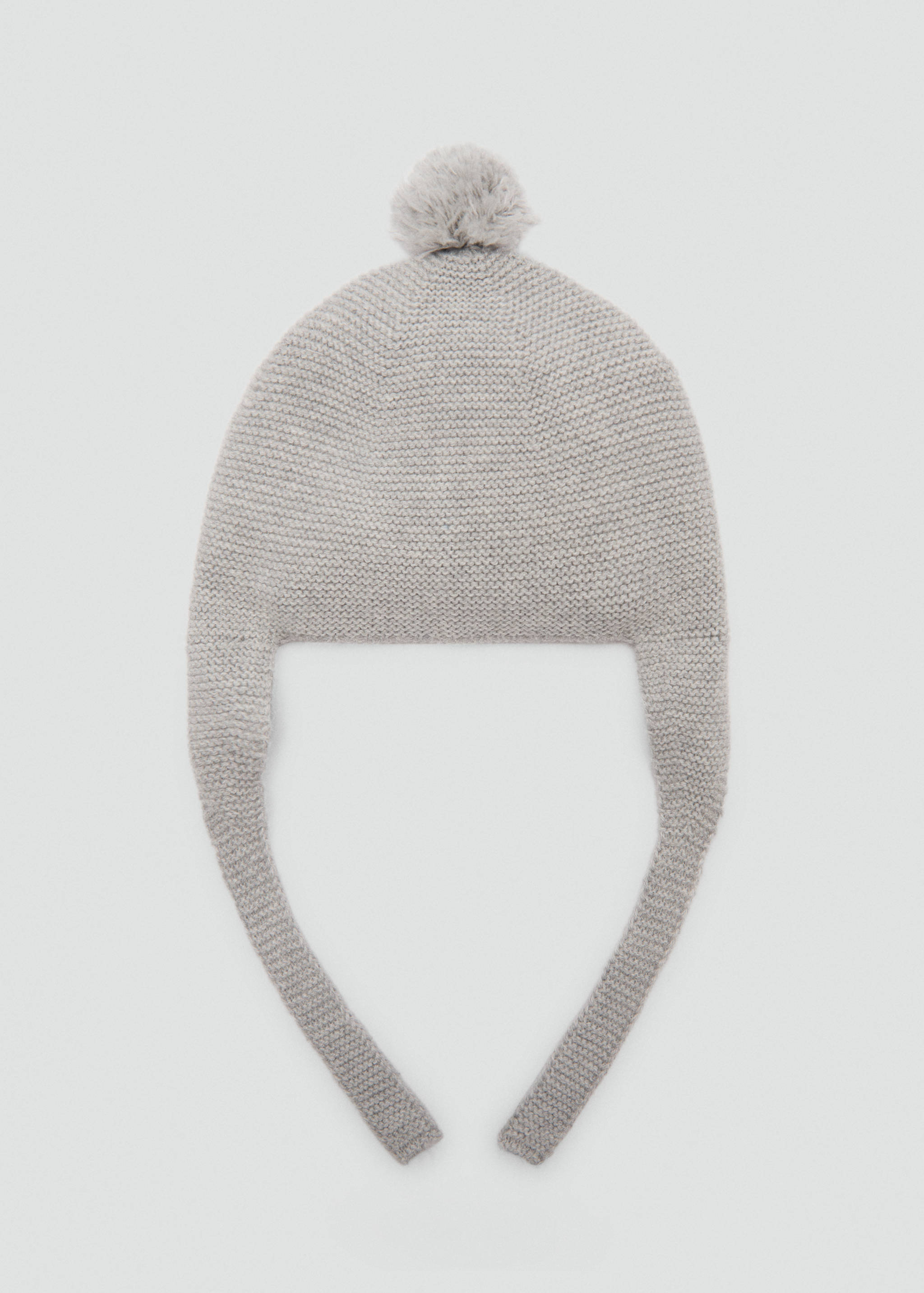 Pom pom cable-knit beanie - Article without model