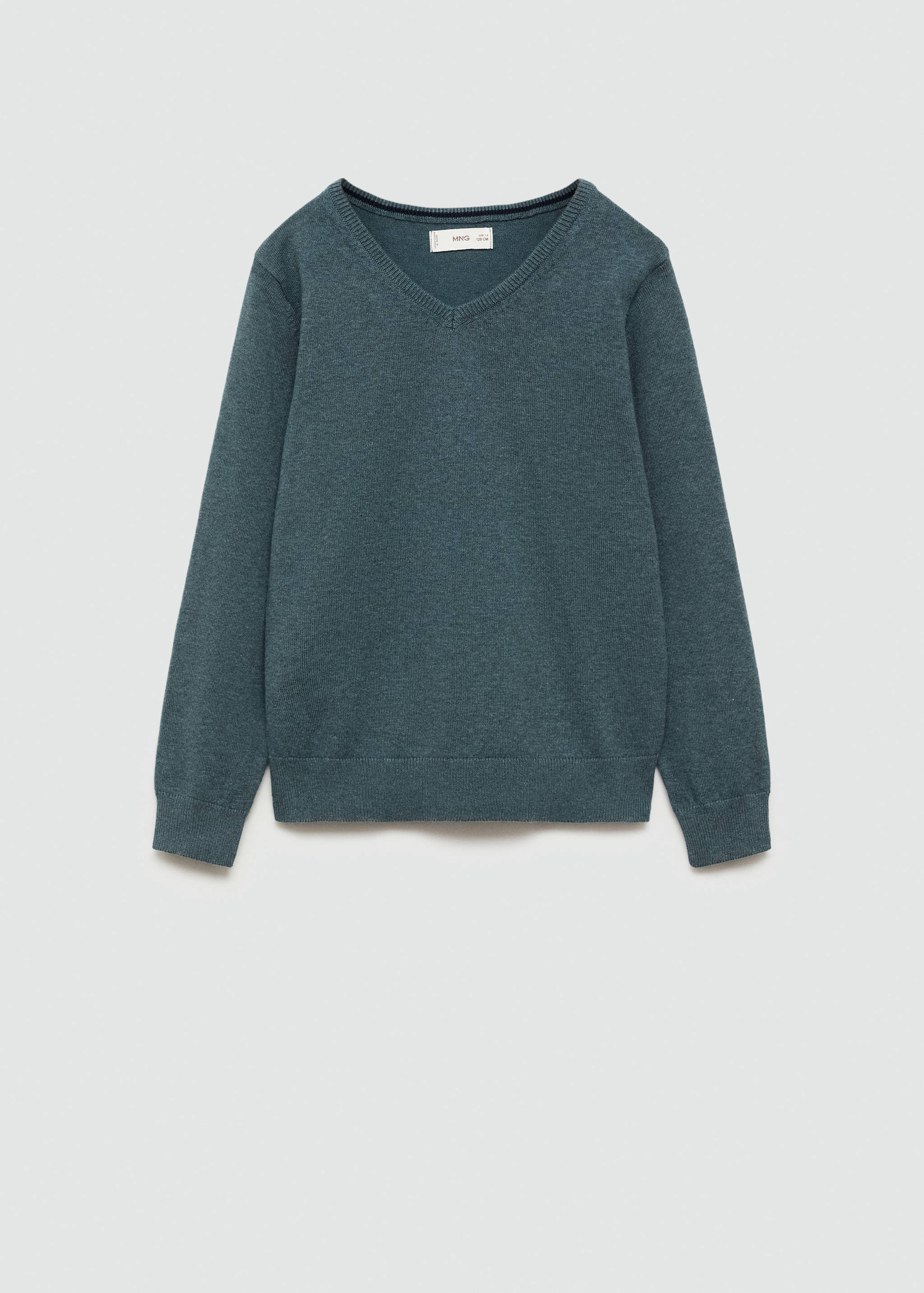 Fläckig bomull tröja - Artikel utan modell