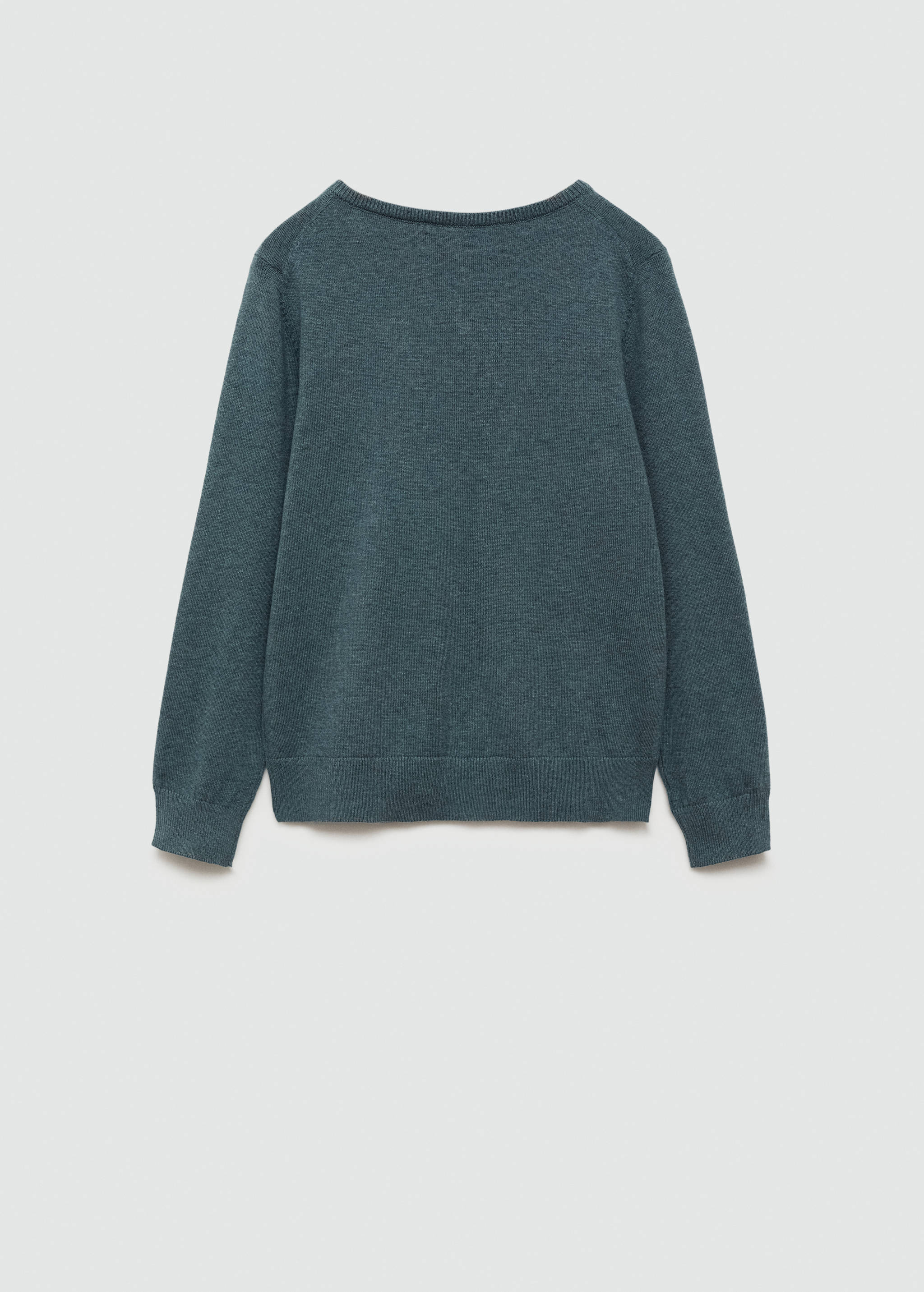 Fläckig bomull tröja - Artikelns baksida