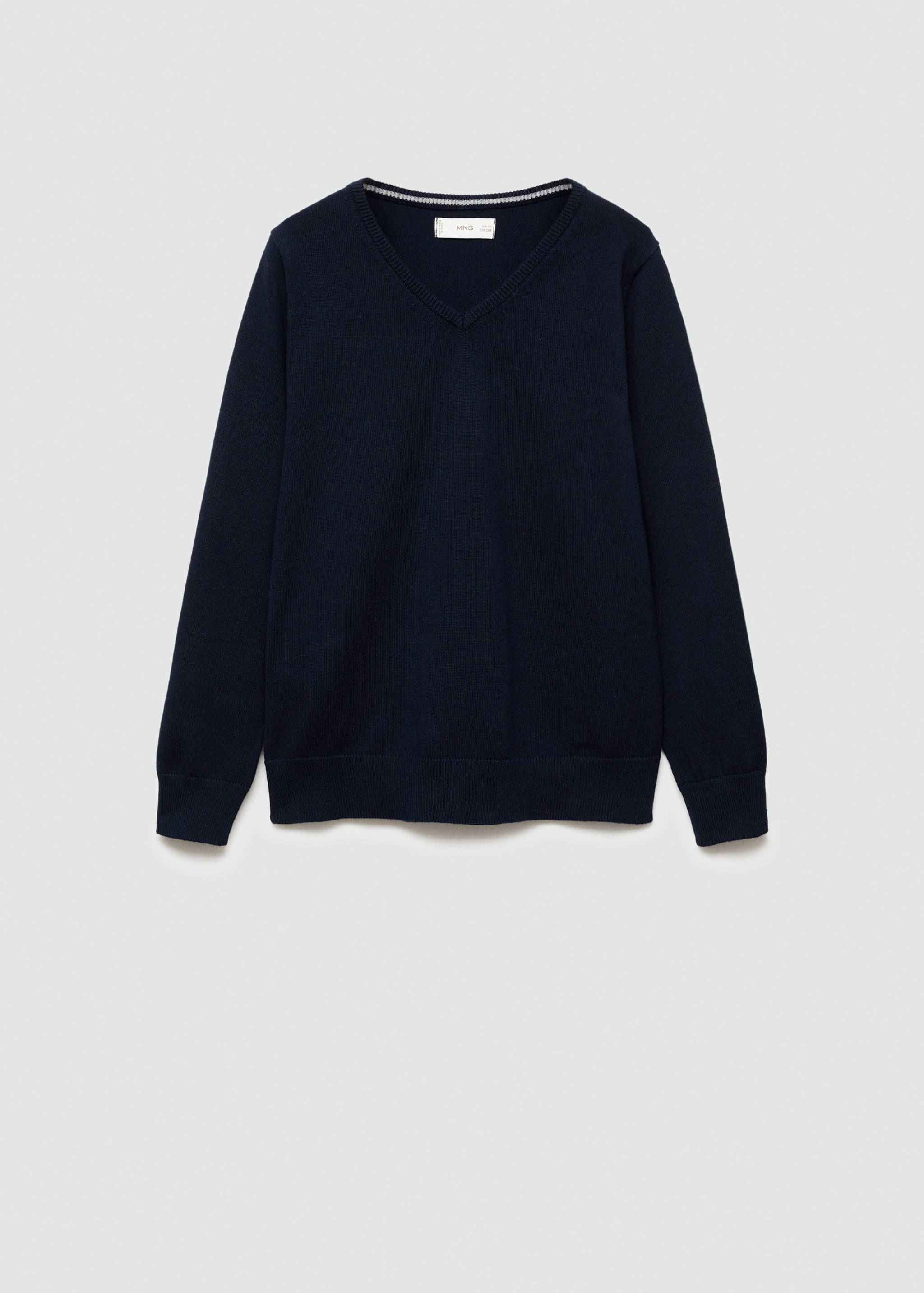 Fläckig bomull tröja - Artikel utan modell