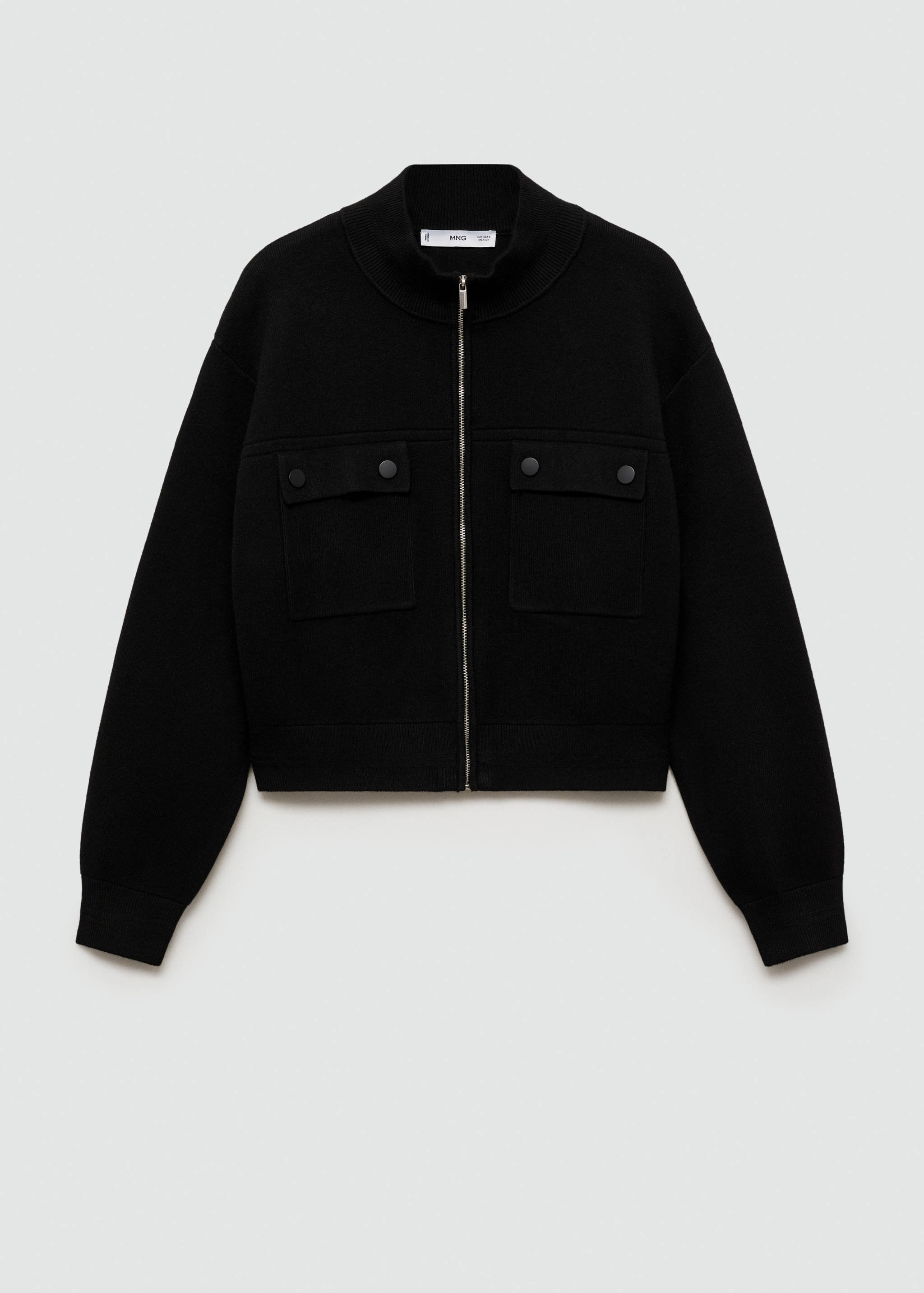 Pocket knit jacket - Article without model