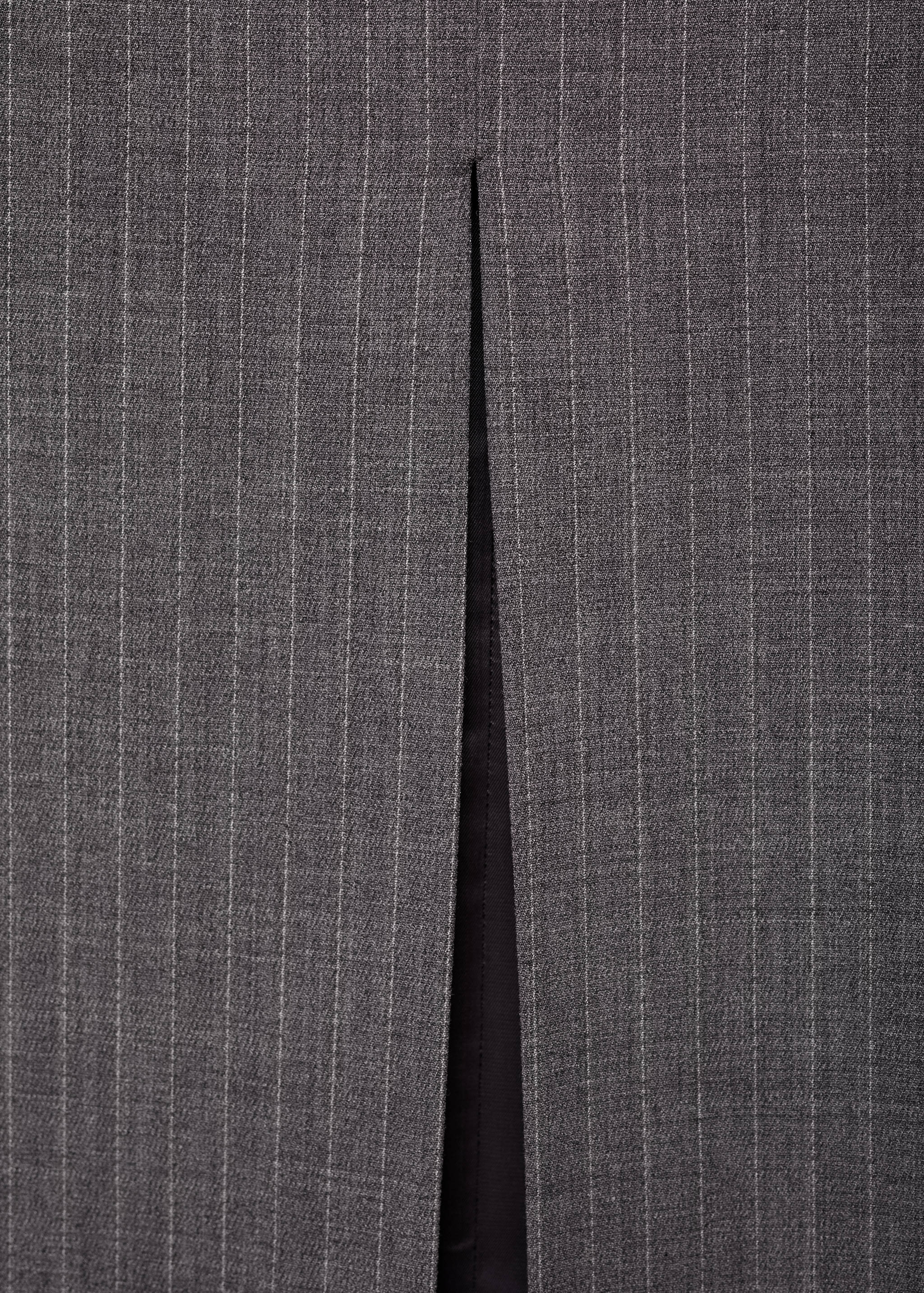 Pinstripe suit skirt - Details of the article 0