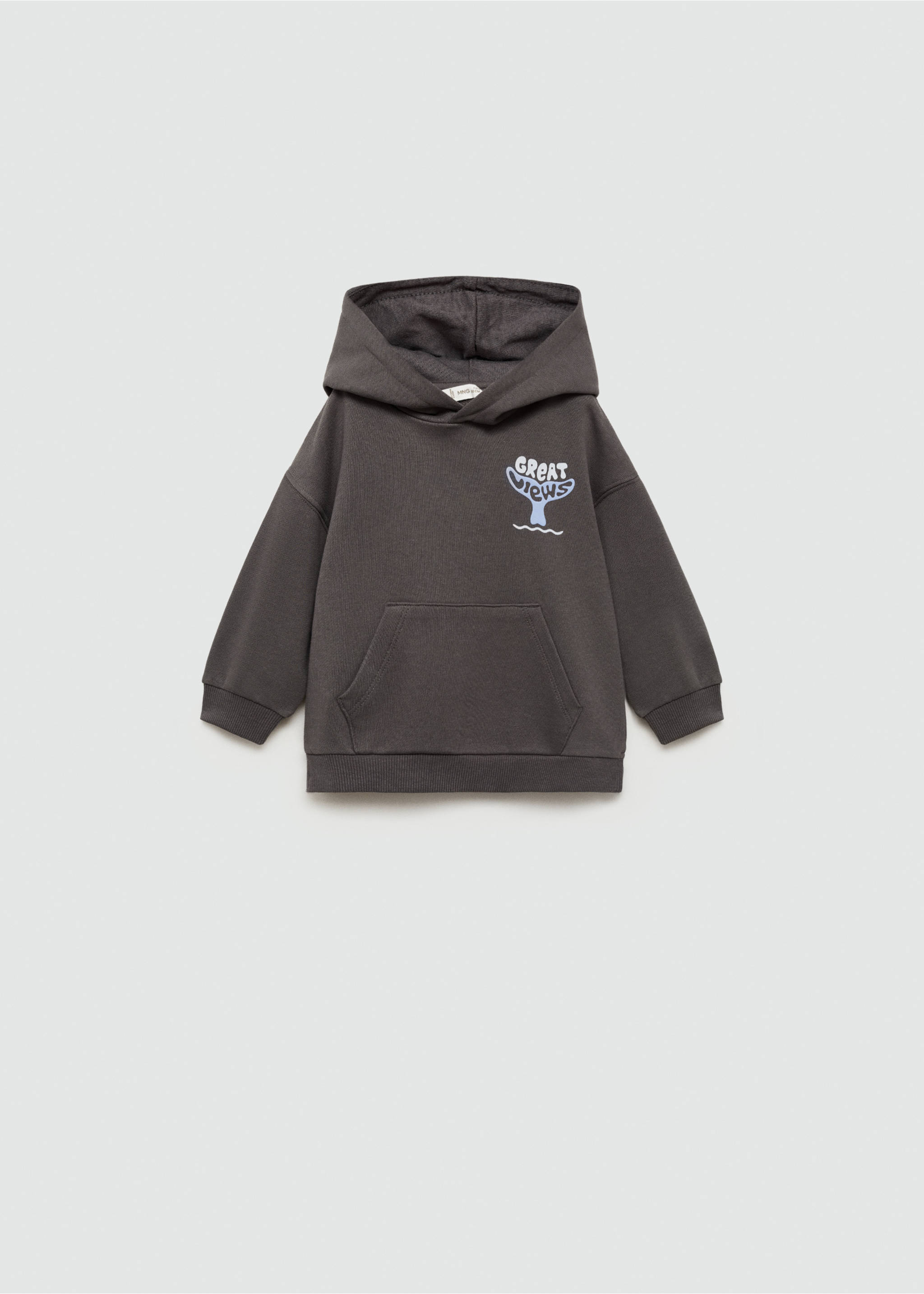 Sweat-shirt imprimé surf - Article sans modèle, Gris anthracite. Ref: 77034771-00.