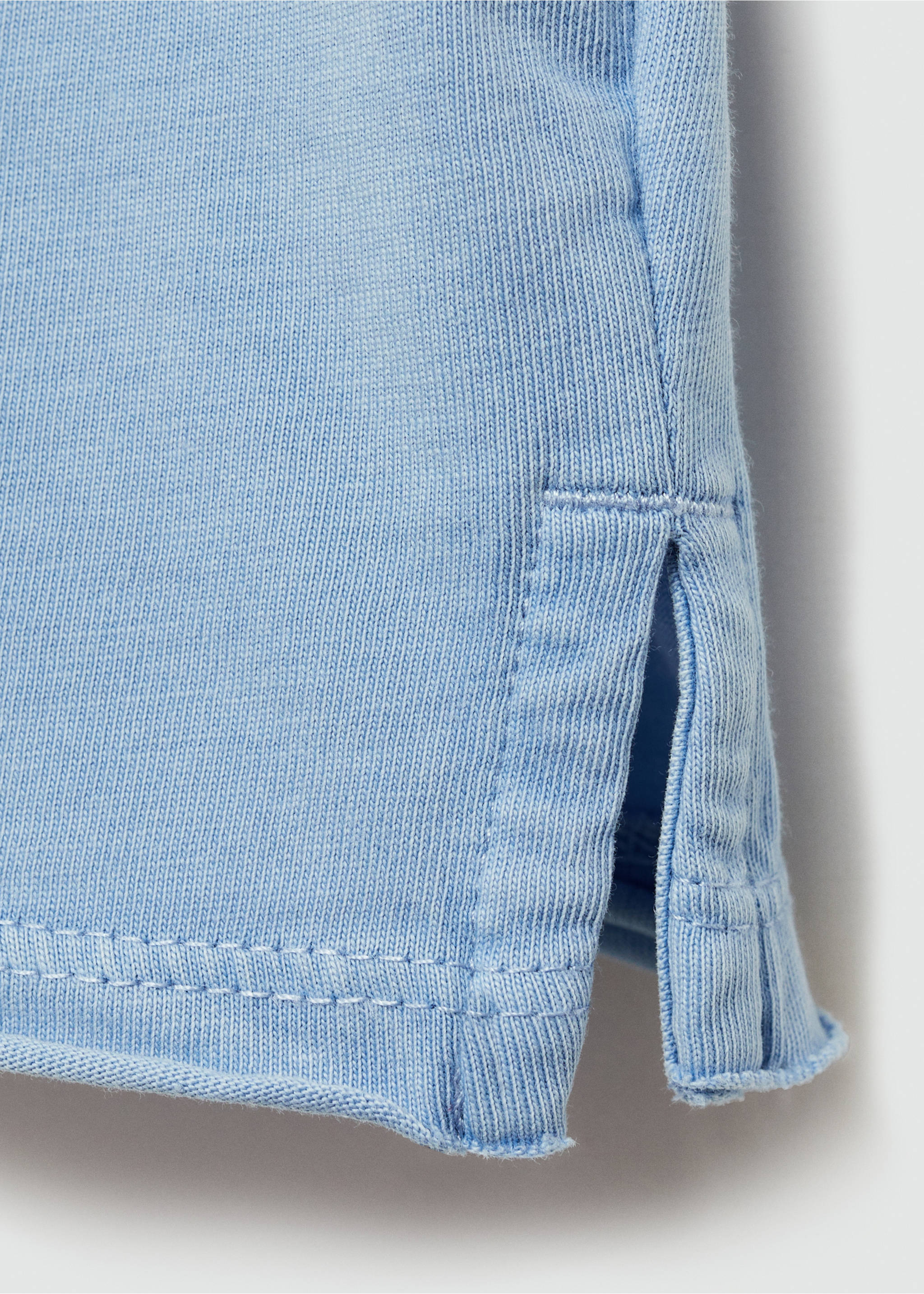 Tričko s potiskem surfařského motivu - Detail zboží 0, Modrá porcelánová. Ref: 77034774-00.