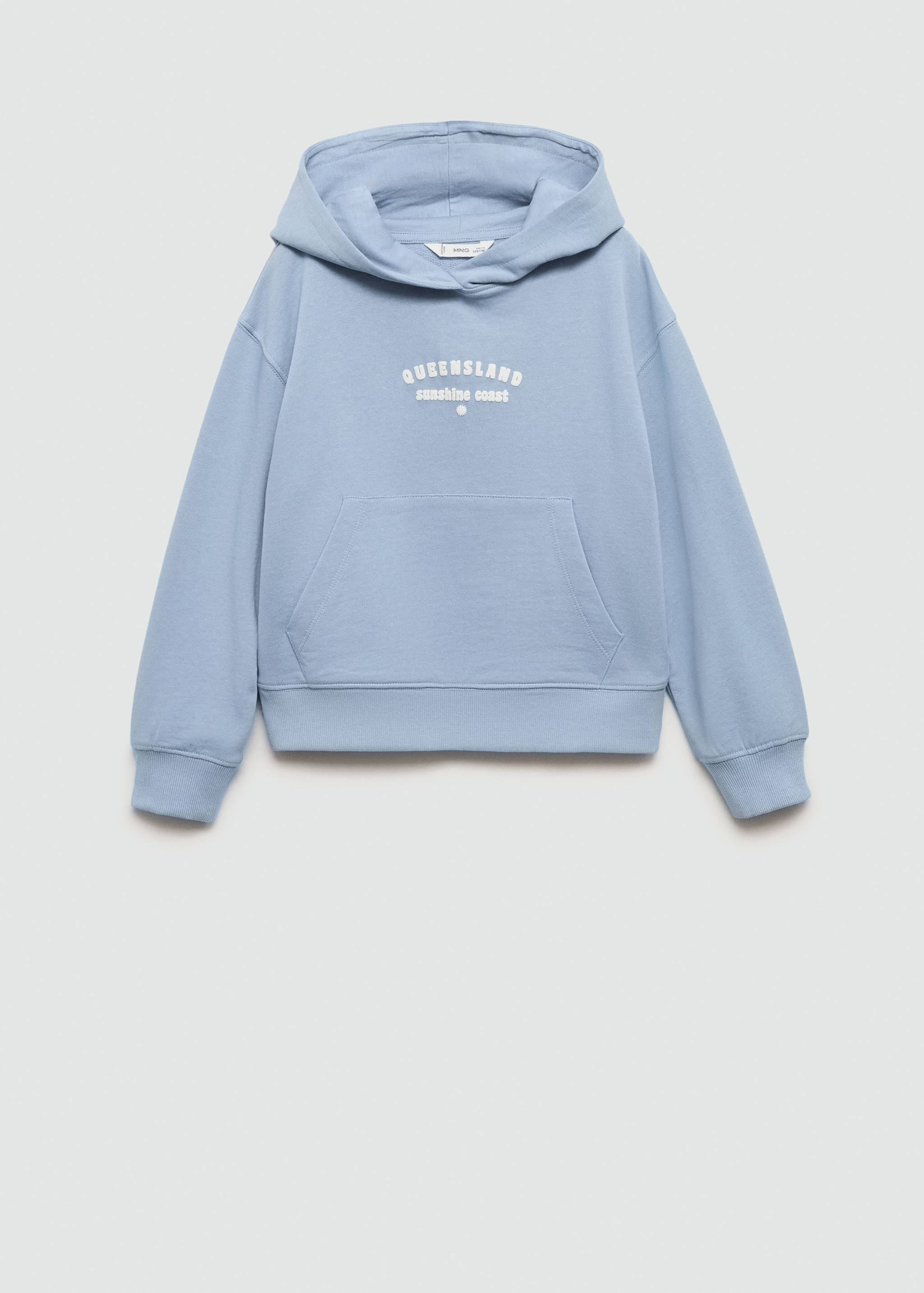 Dessuadora estampada caputxa - Article sense model