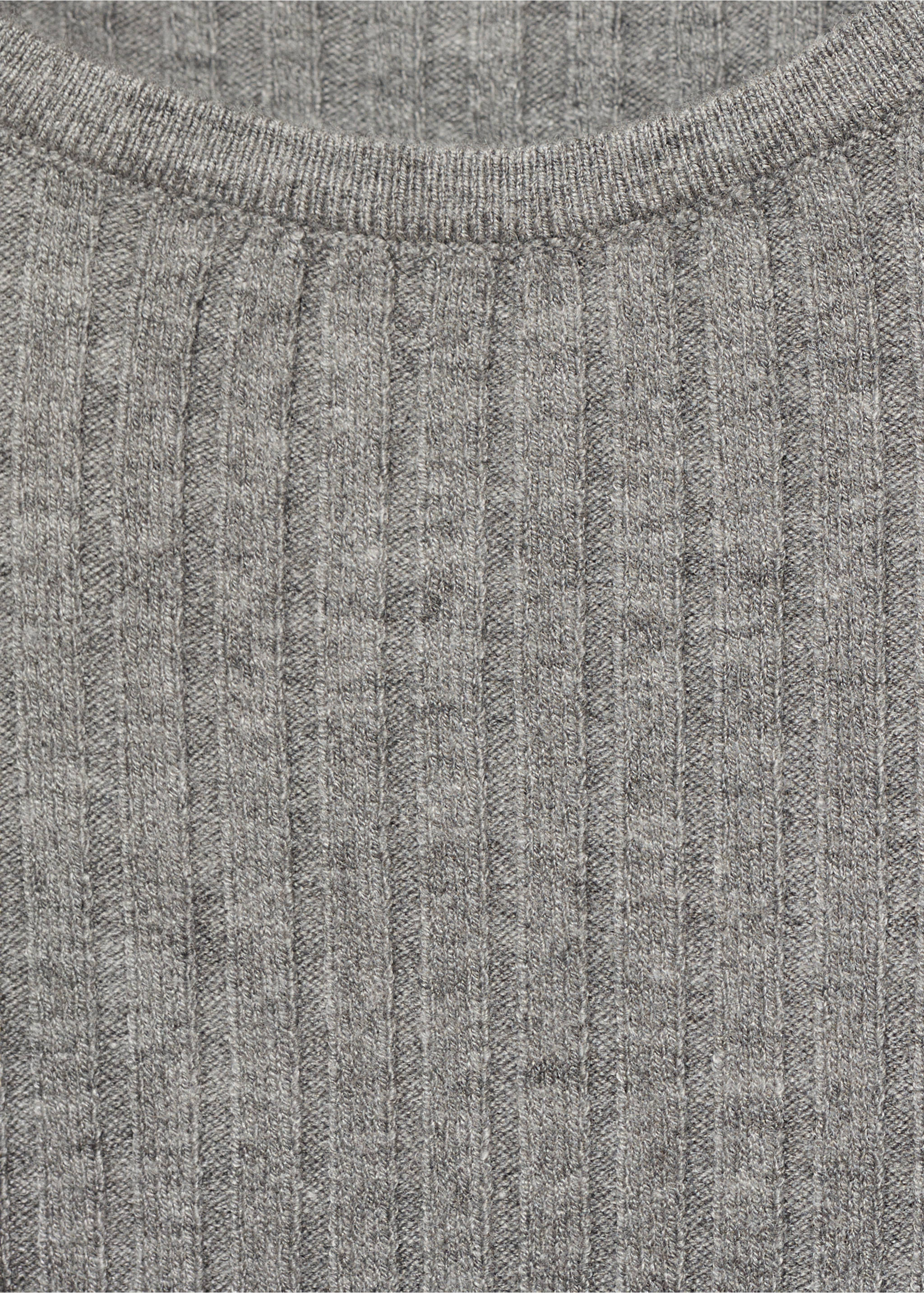 Jersei canalé top - Detall de l'article 0, Gris. Ref: 77034783-00.