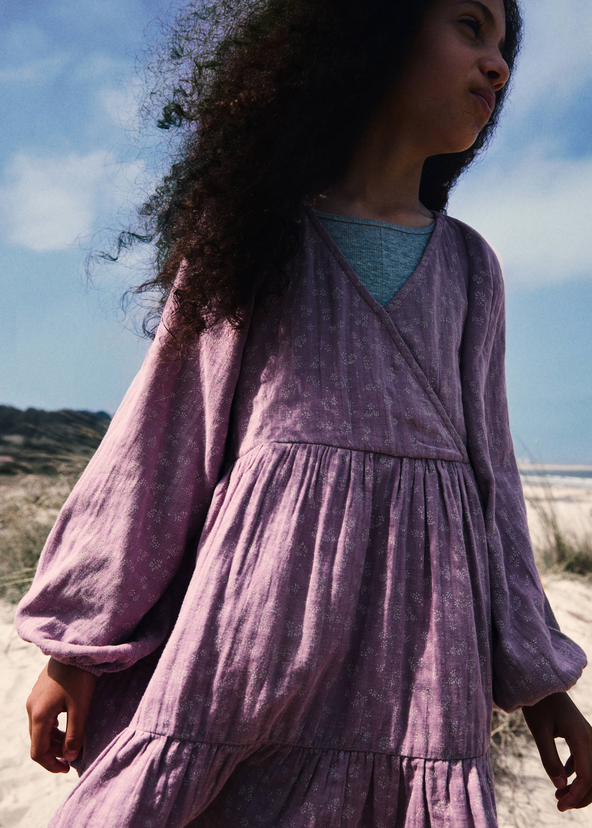 Jurk met print en ruches - Detail van het artikel 5