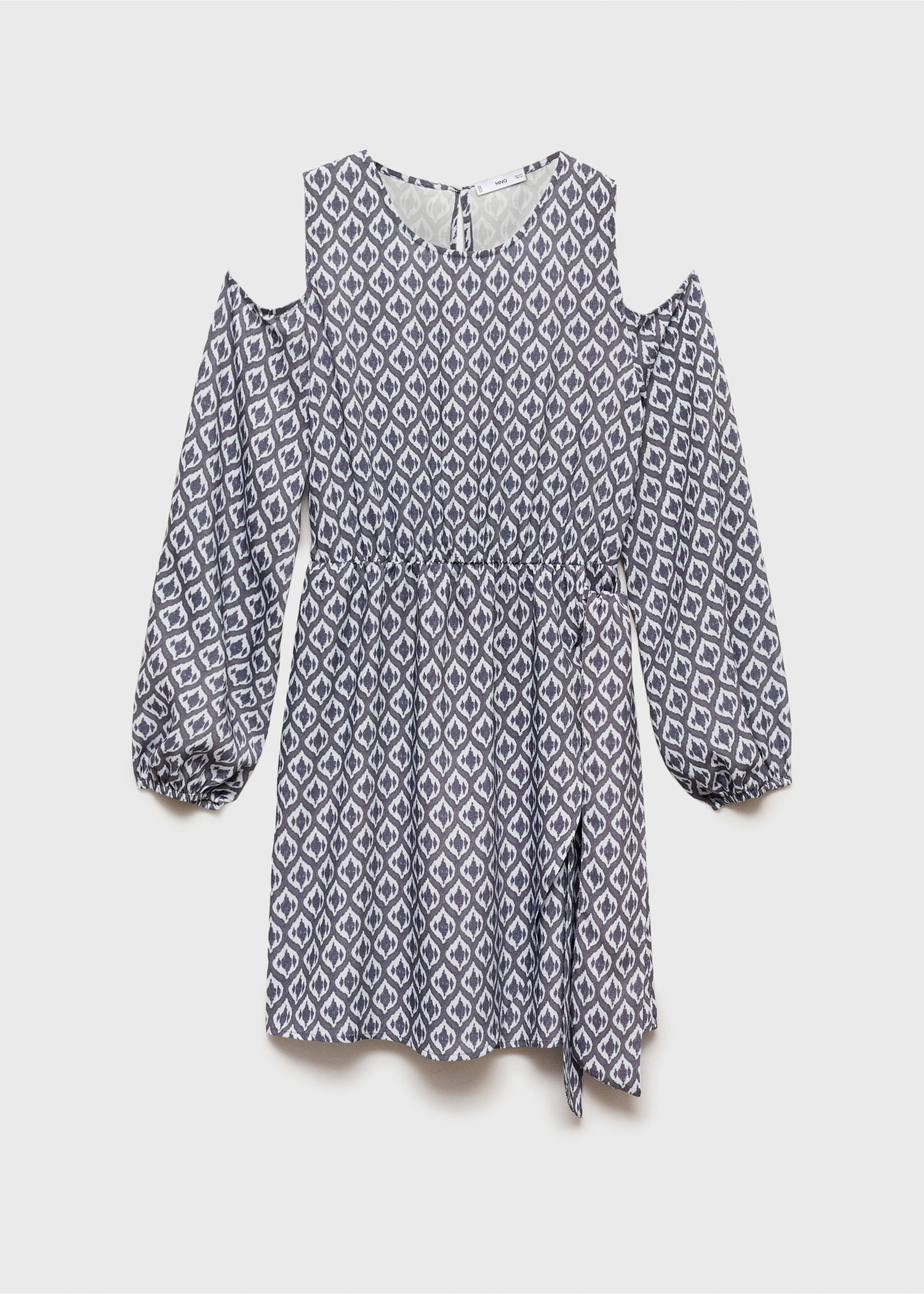 Kivágott vállú ruha - Termék modell nélkül, Faszén. Ref: 77034788-00.