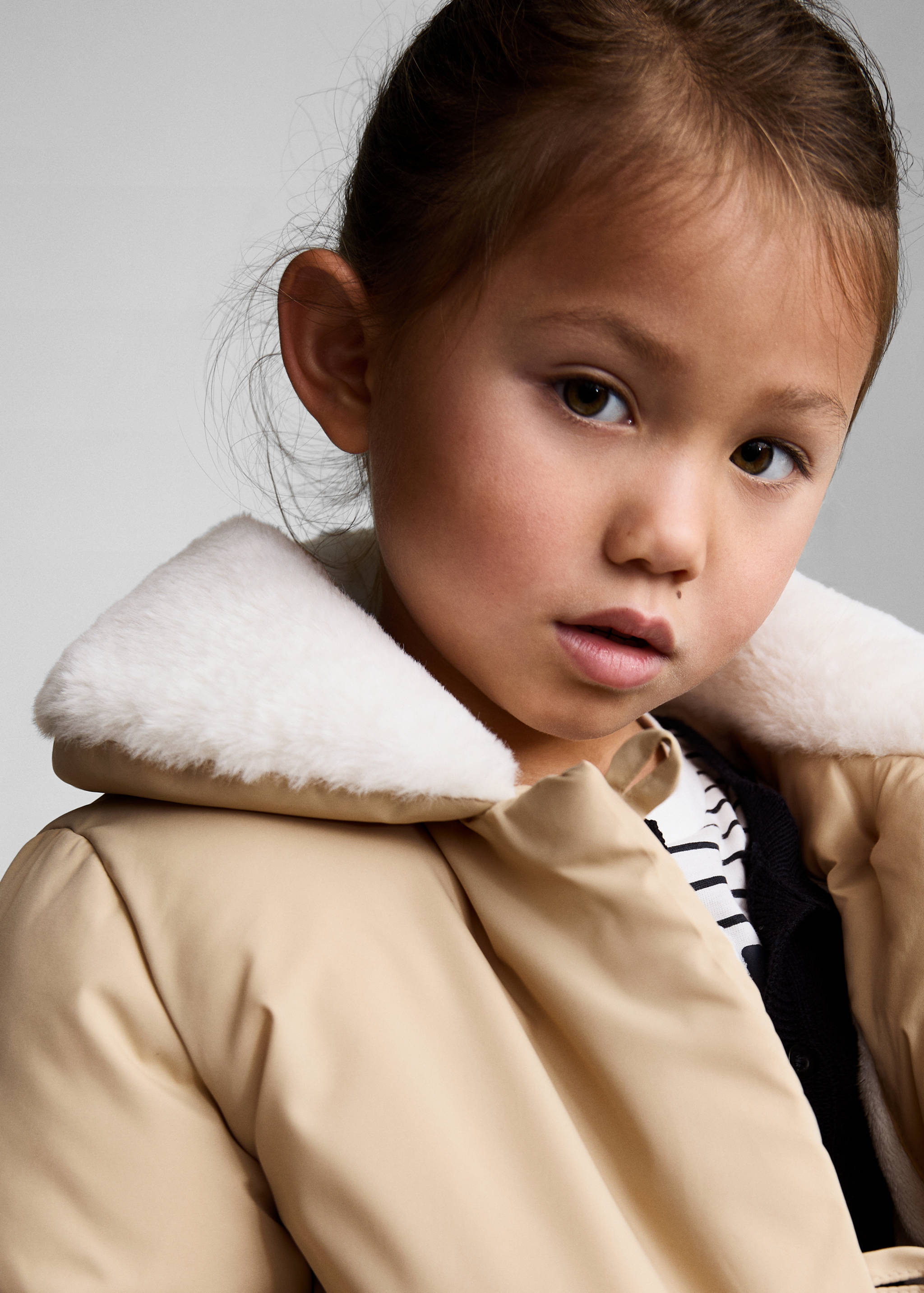 Steppanorak mit Kunstpelz - Detail des Artikels 1