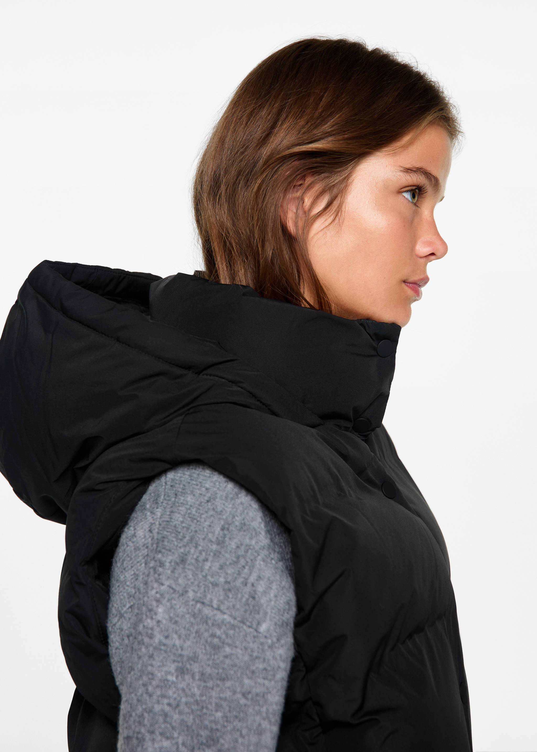 Steppweste mit Kapuze - Detail des Artikels 2