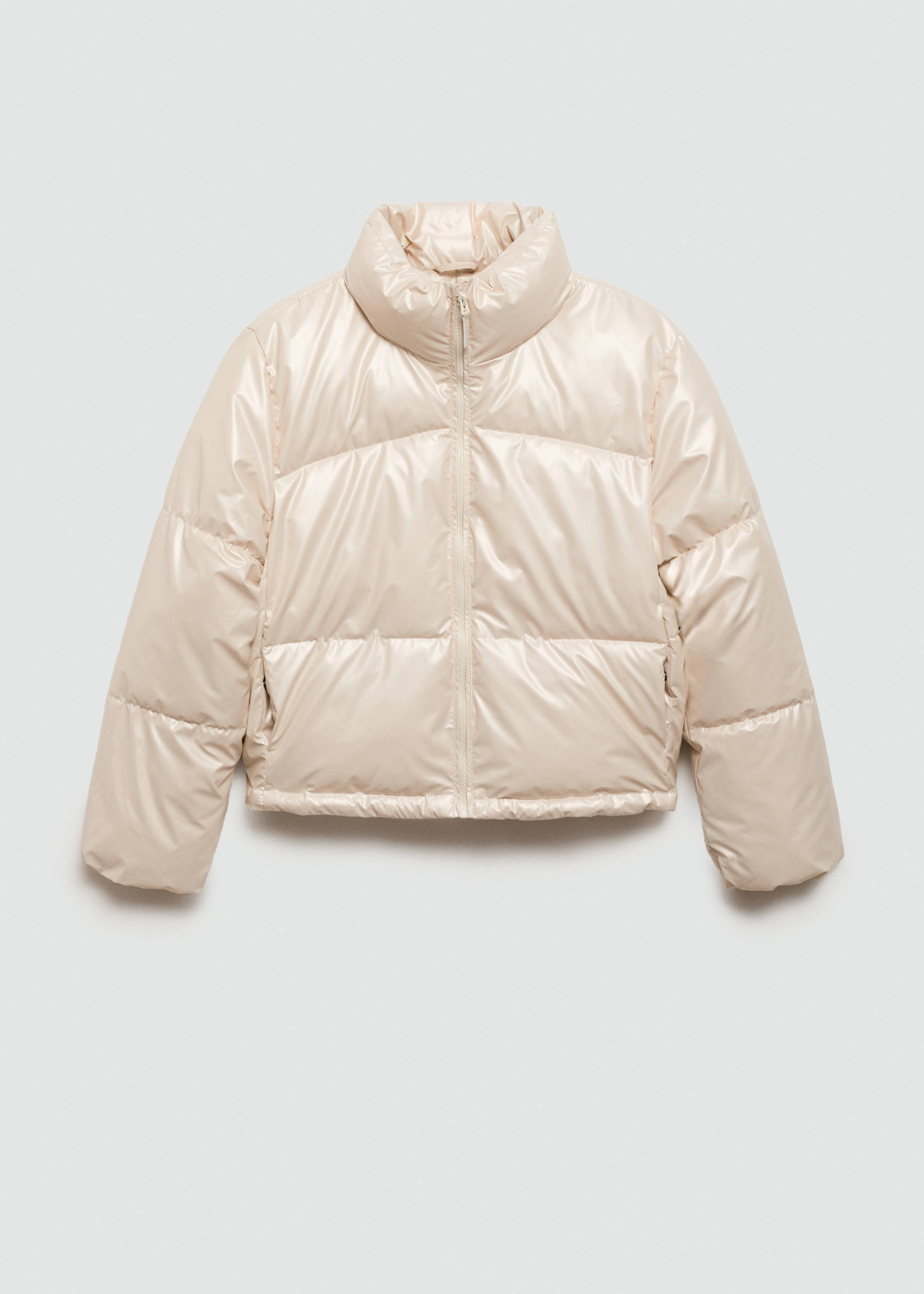 Steppanorak mit Metallic-Effekt - Artikel ohne Model