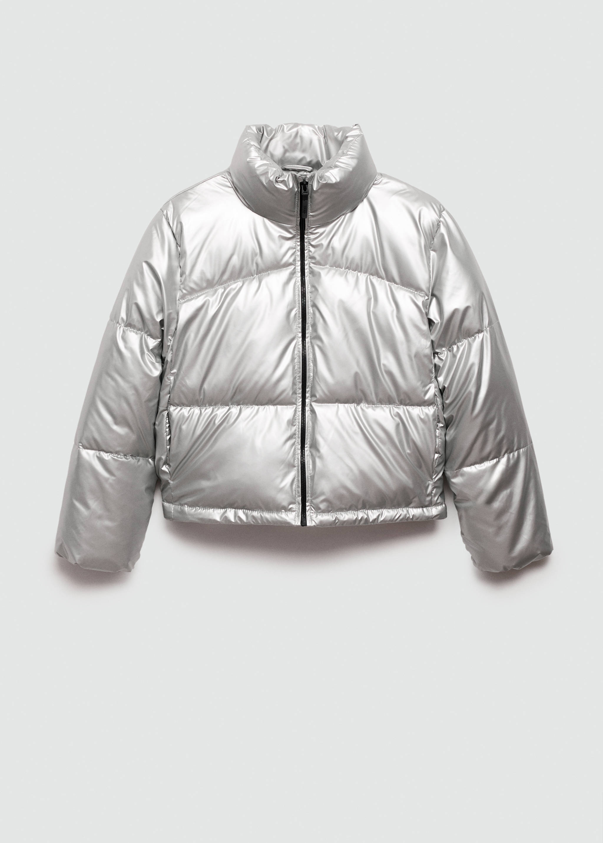 Steppanorak mit Metallic-Effekt - Artikel ohne Model