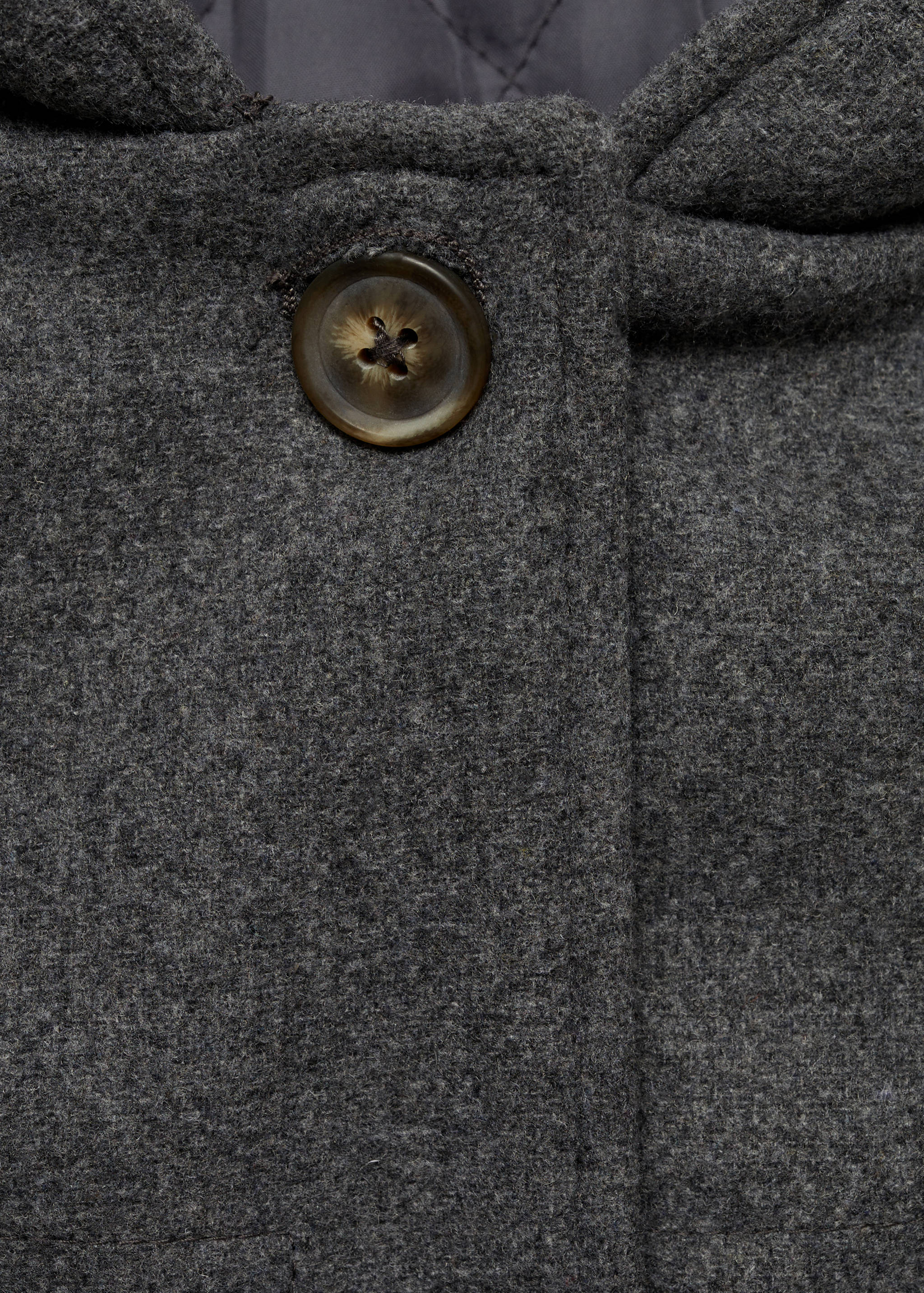 Woll-Mantel mit Kapuze - Detail des Artikels 0