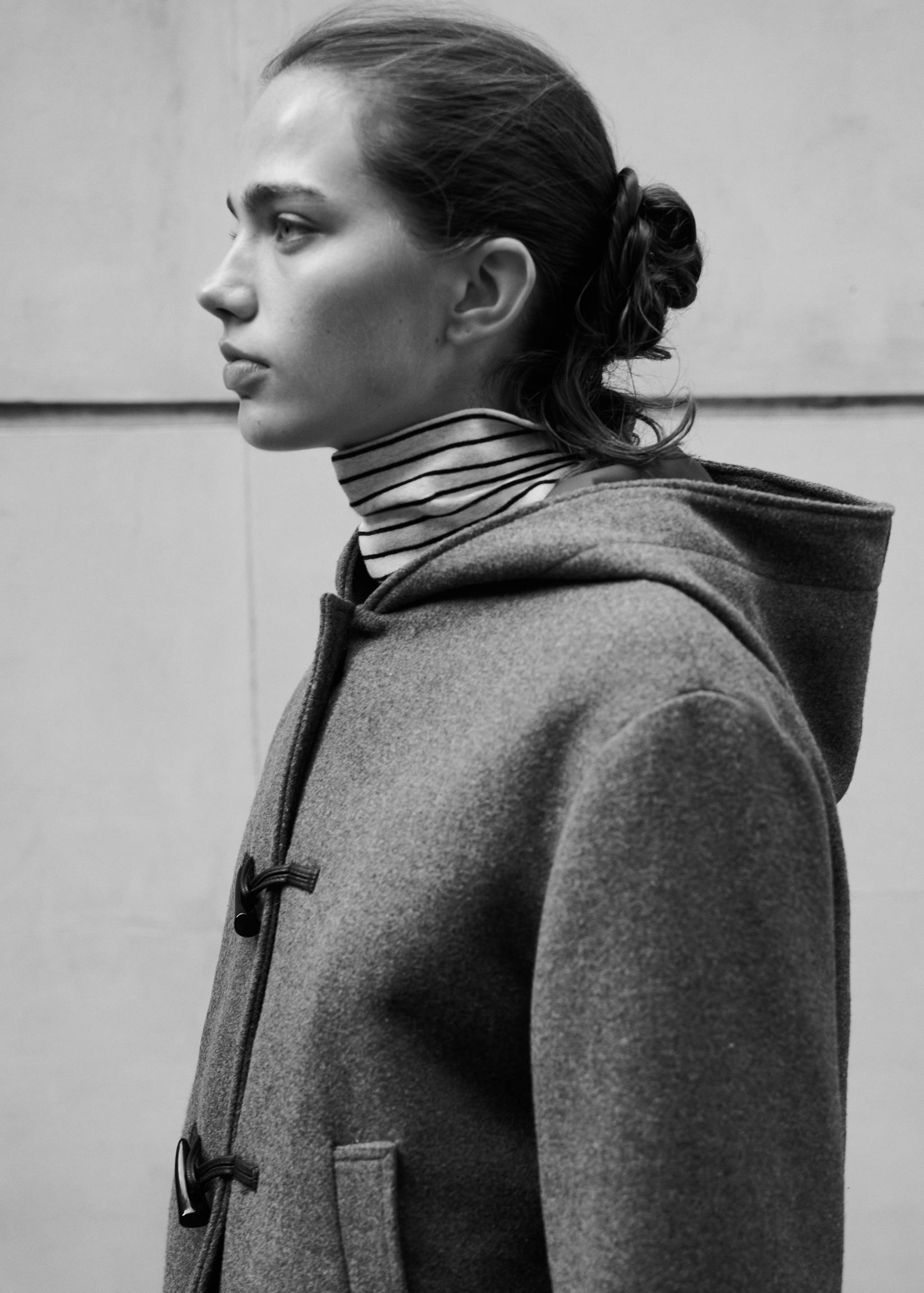 Manteau capuche laine brandebourgs - Détail de l'article 5