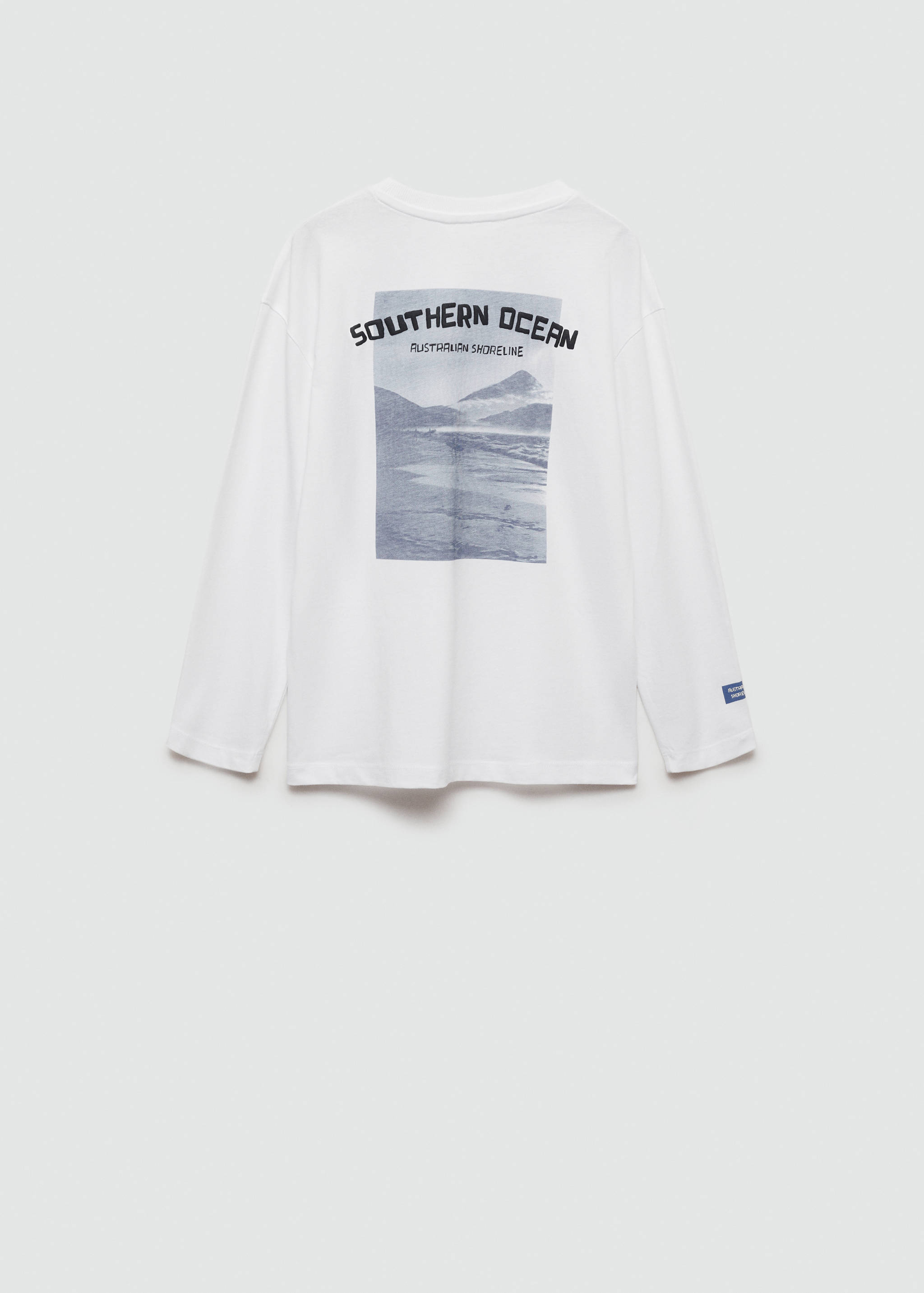 Printed long sleeve t-shirt - Reverse of the article