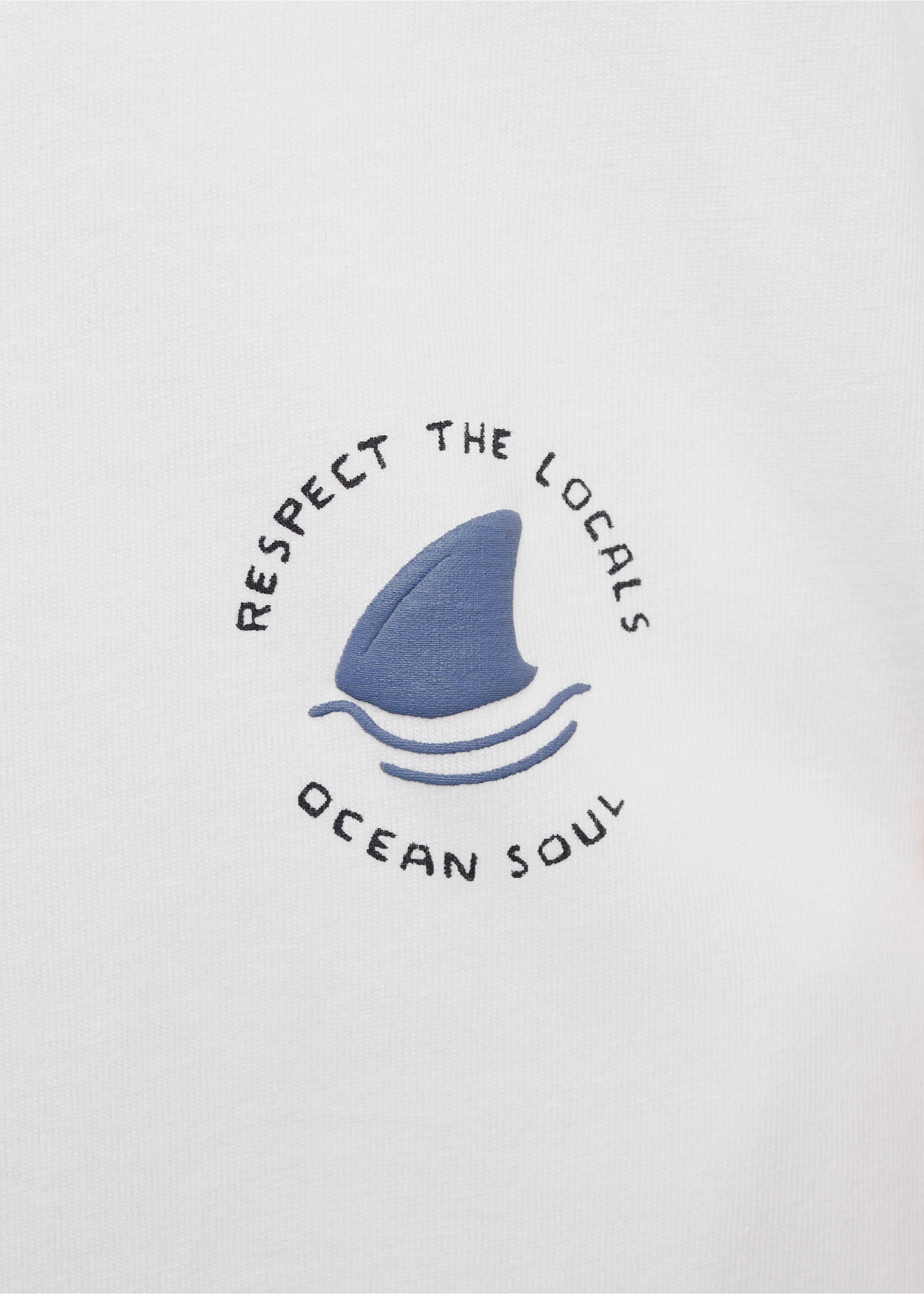T-shirt manches longues imprimé - Détail de l'article 8, Blanc cassé. Ref: 77035641-00.