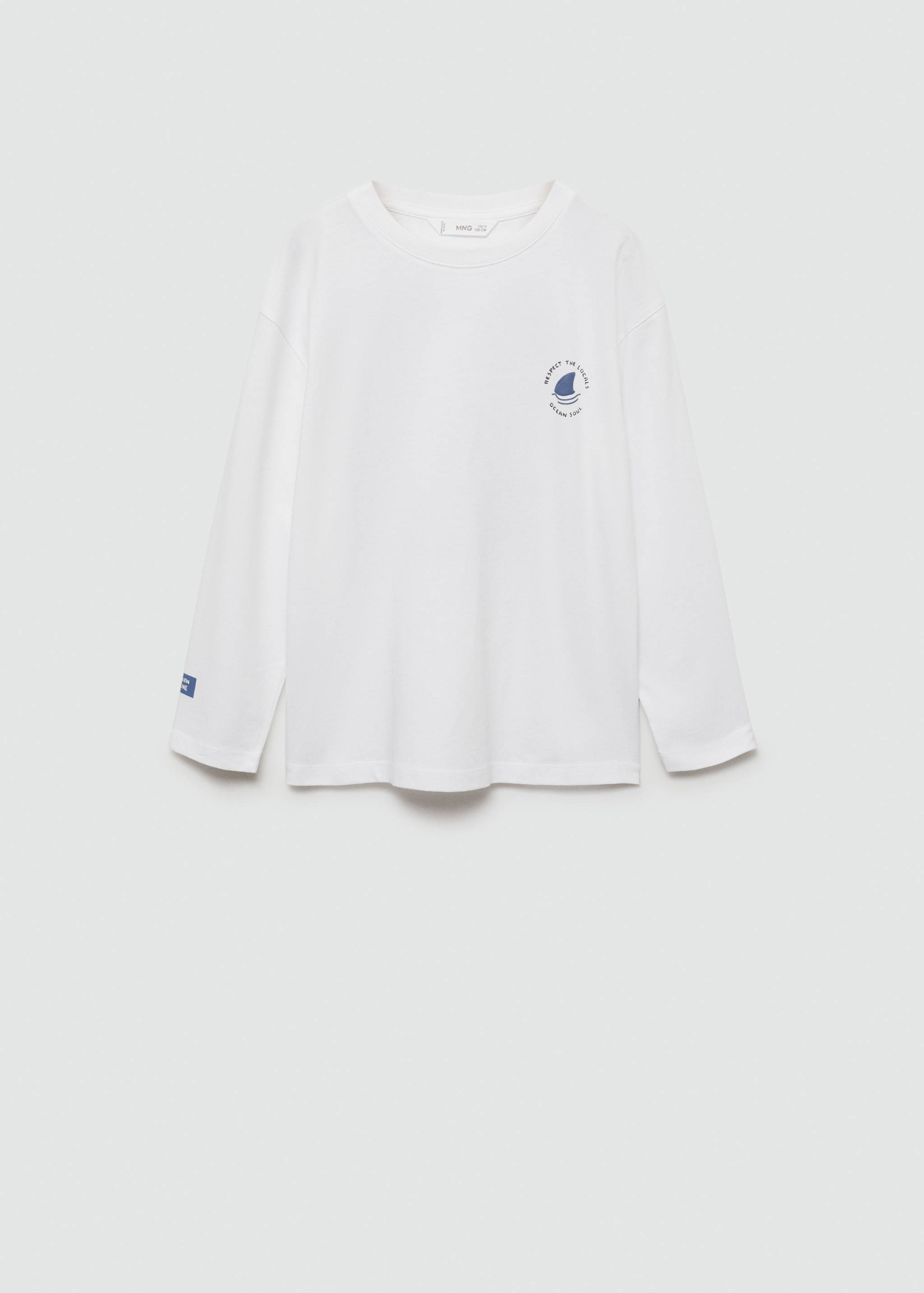 T-shirt manches longues imprimé - Article sans modèle