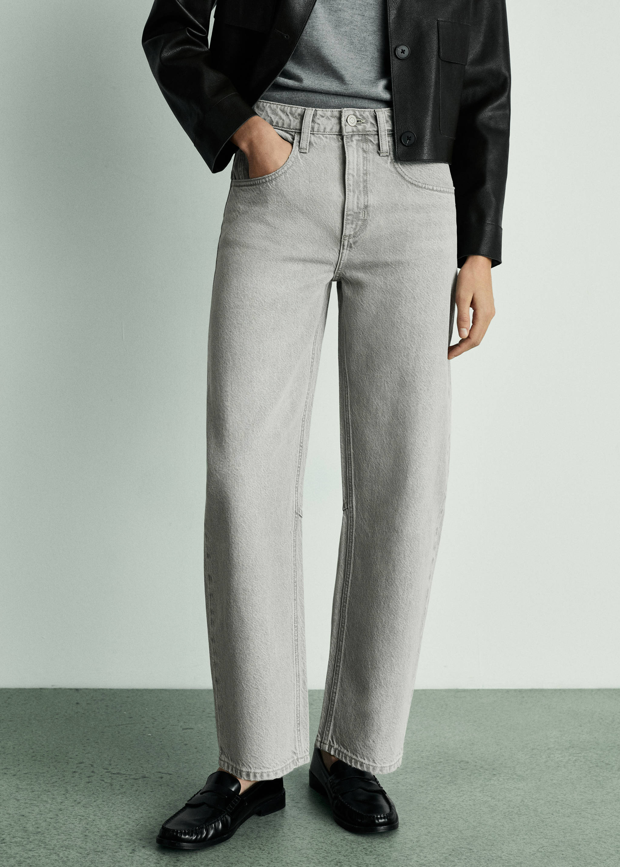 Jean Balloon taille haute - Plan moyen