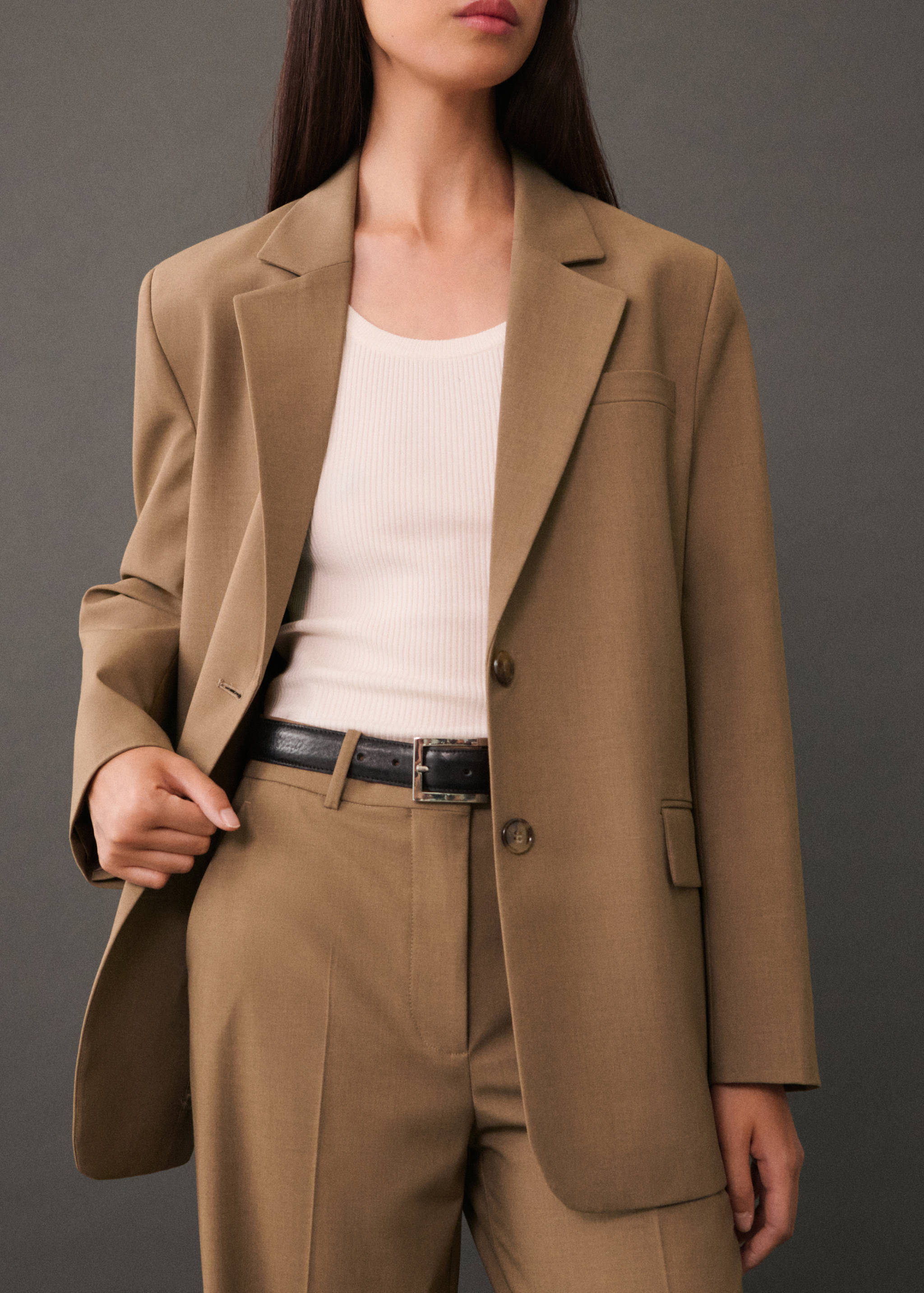Pantalón traje pinzas - Detalle del artículo 3
